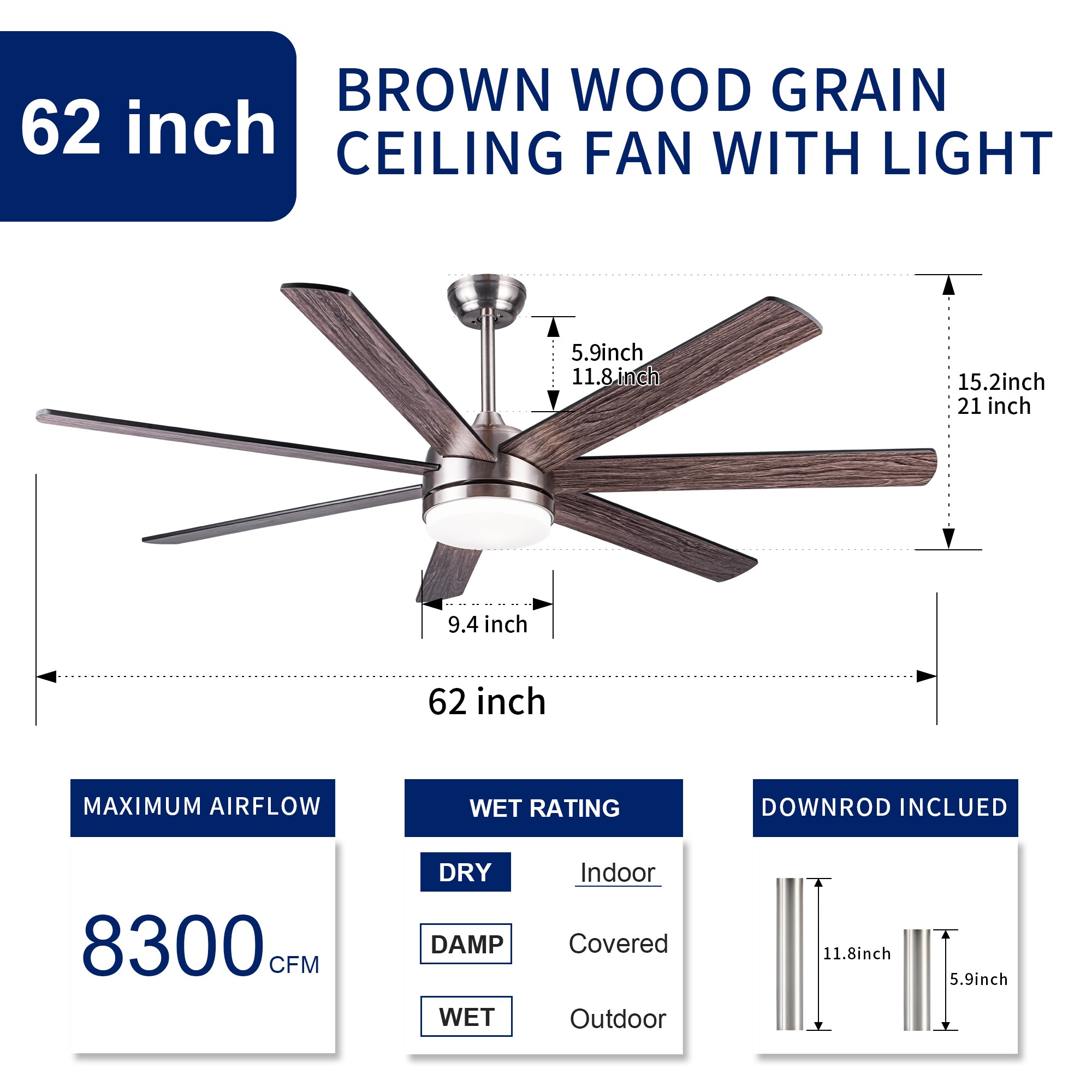 YUHAO LSDC1173SN62 Ceiling-Fans - View #11