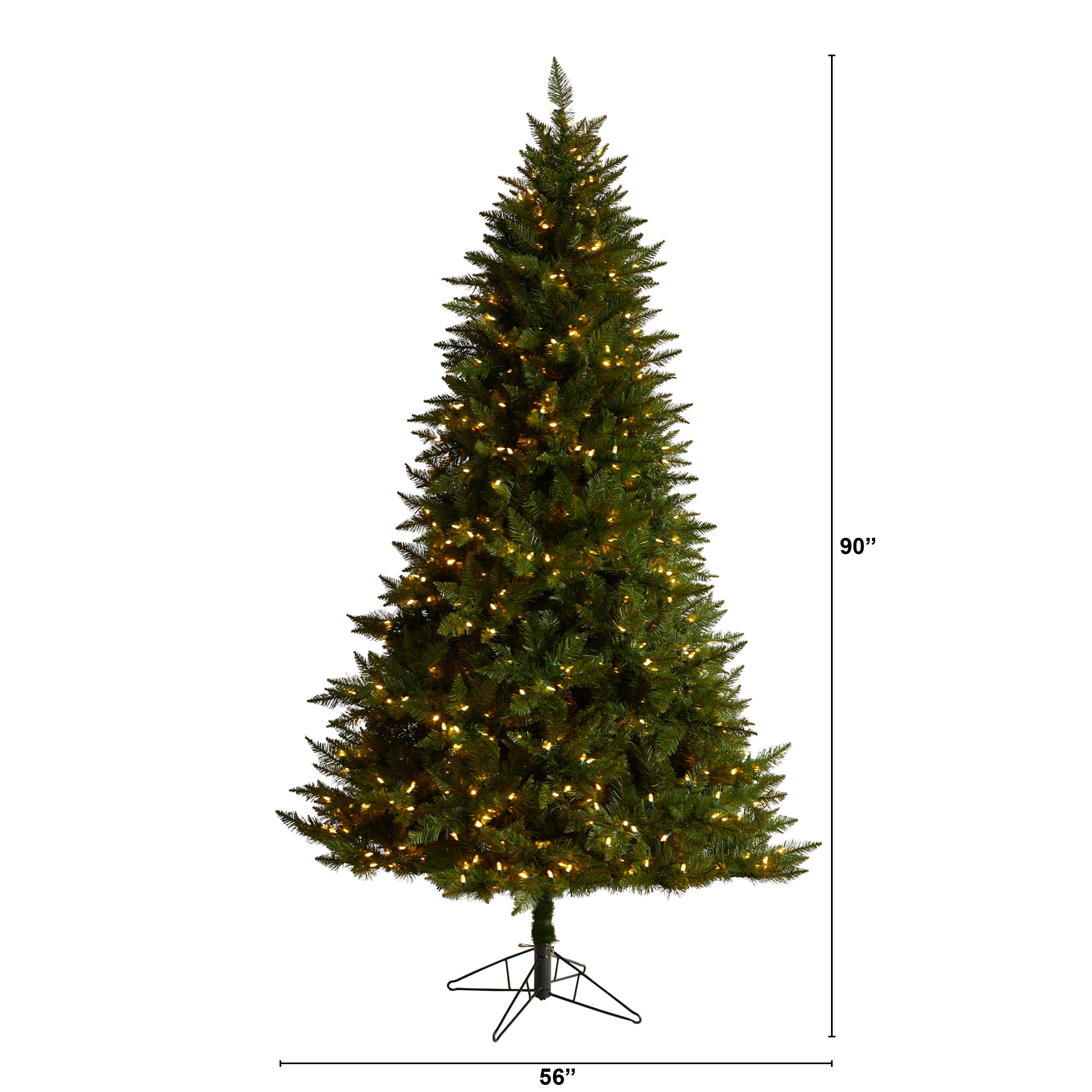Nearly Natural T3288 Artificial-Christmas-Trees - View #3