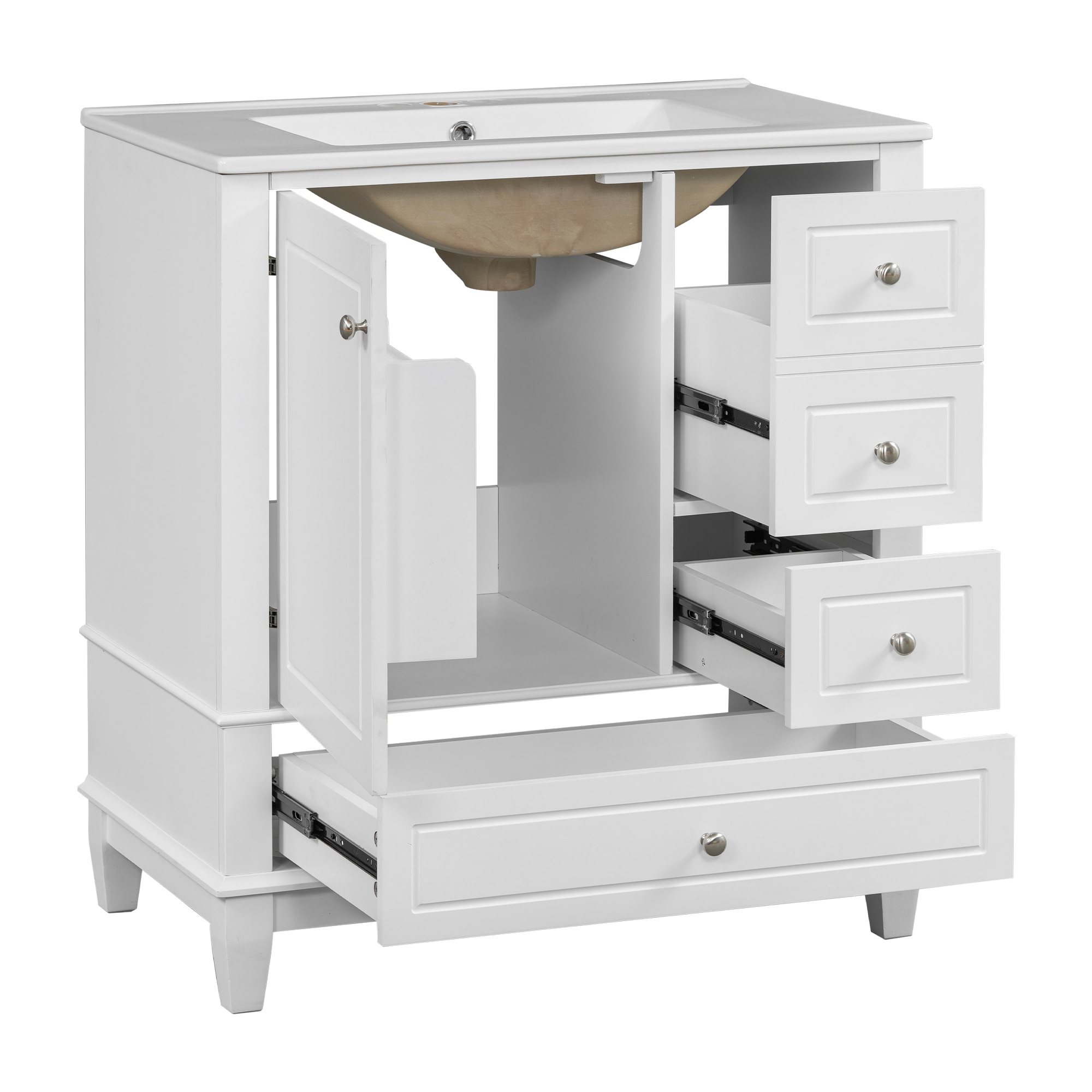 WELLFOR CEHO-P225994K Bath-Vanity-Combo - View #4