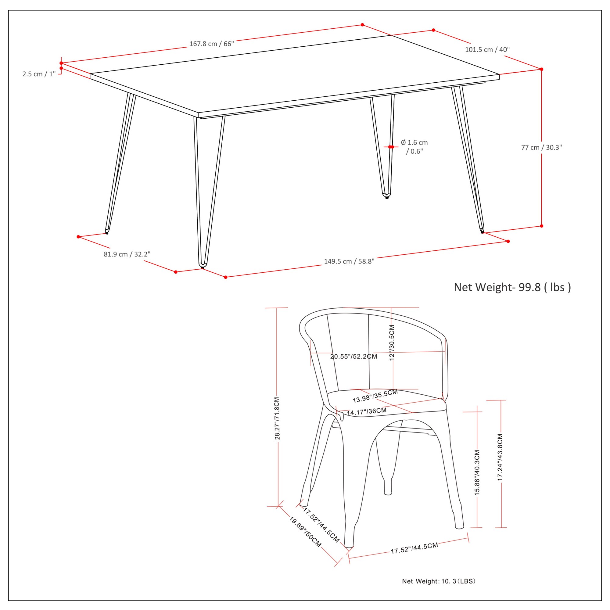 Simpli Home AXCDS7LRHBL Dining-Sets - View #12