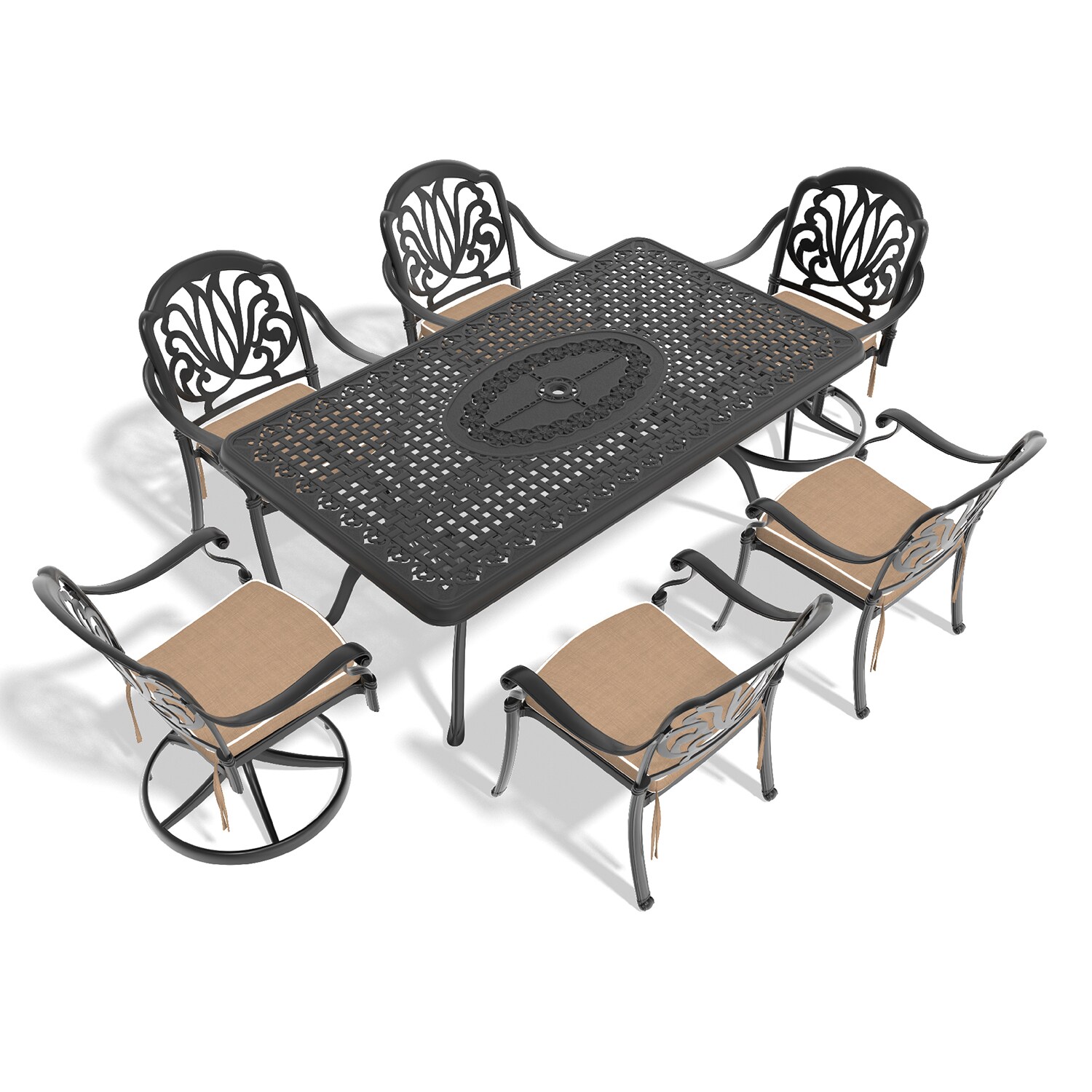 Dimakai DK-XG150TAC25 Patio-Dining-Sets - View #3