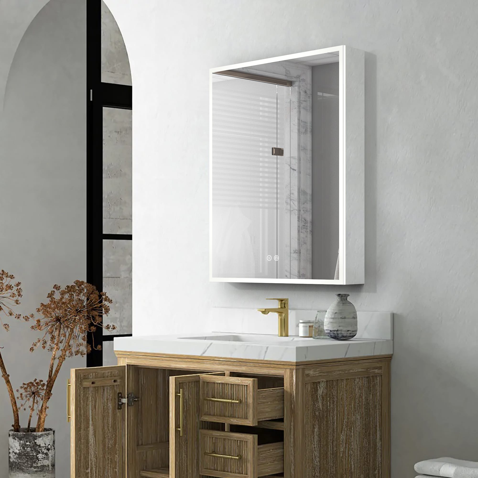 Forclover MEAM-EL2430L Bathroom-Medicine-Cabinets - View #16