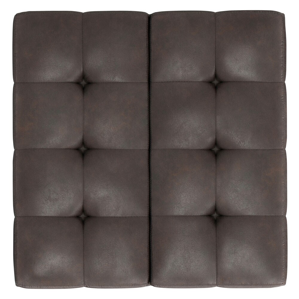 Simpli Home AXCOT-235-DBR Indoor-Ottomans - View #2