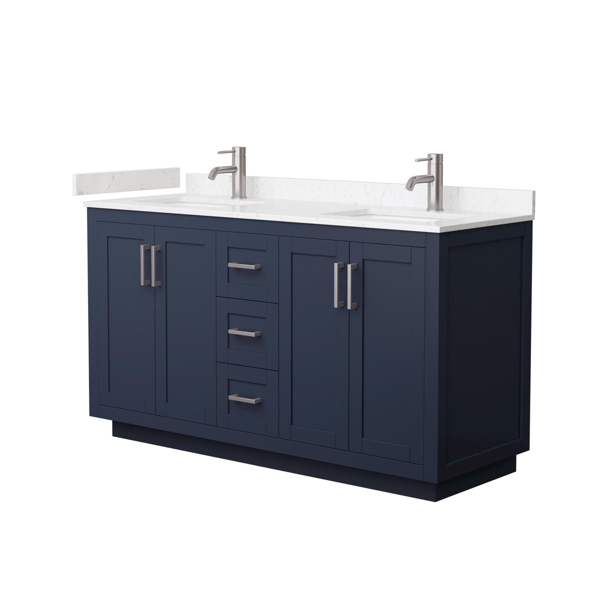 Wyndham Collection WCF292960DBNC2UNSMXX Bath-Vanity-Combo - View #2