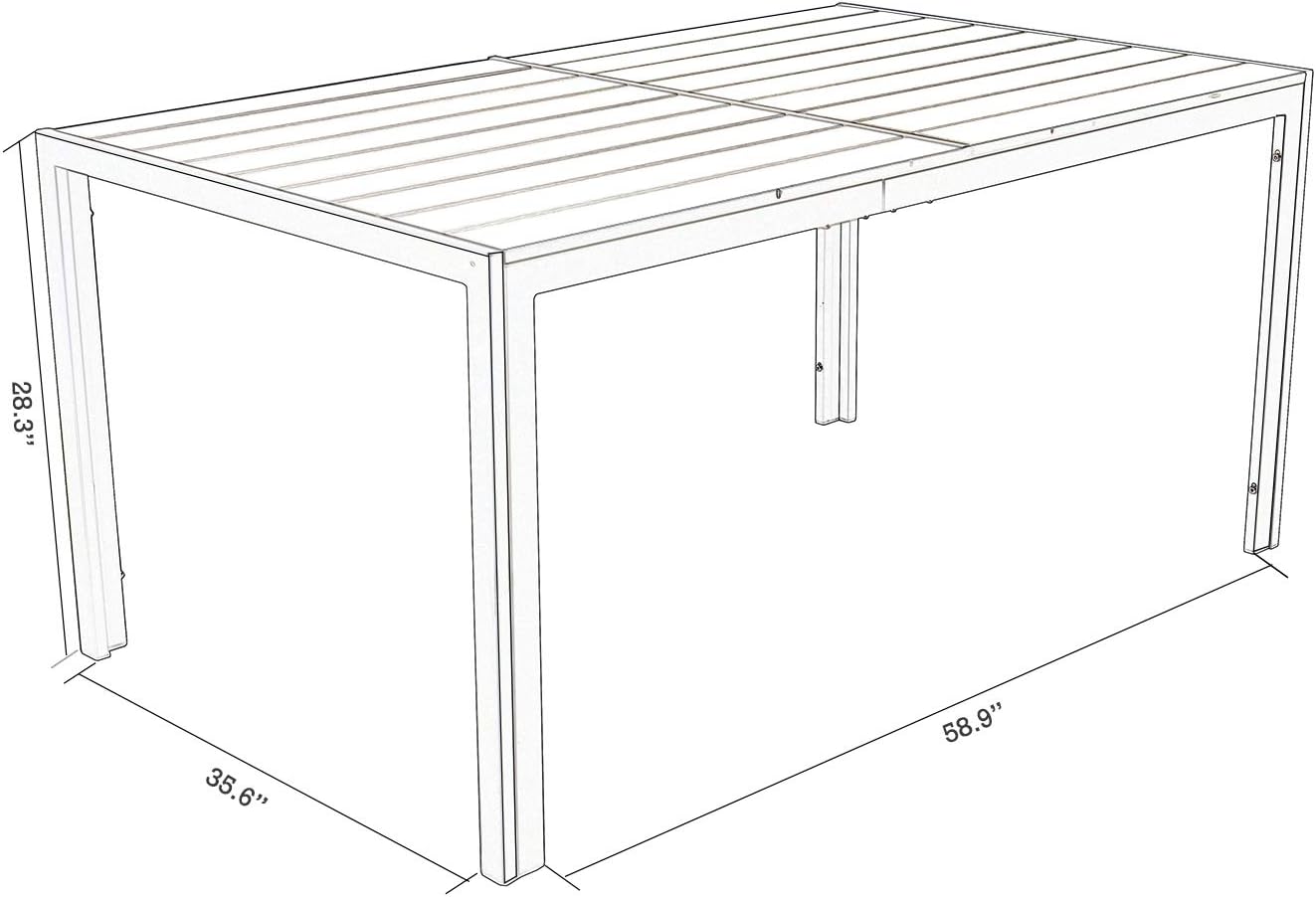 Kozyard KZT111BR Patio-Tables - View #6