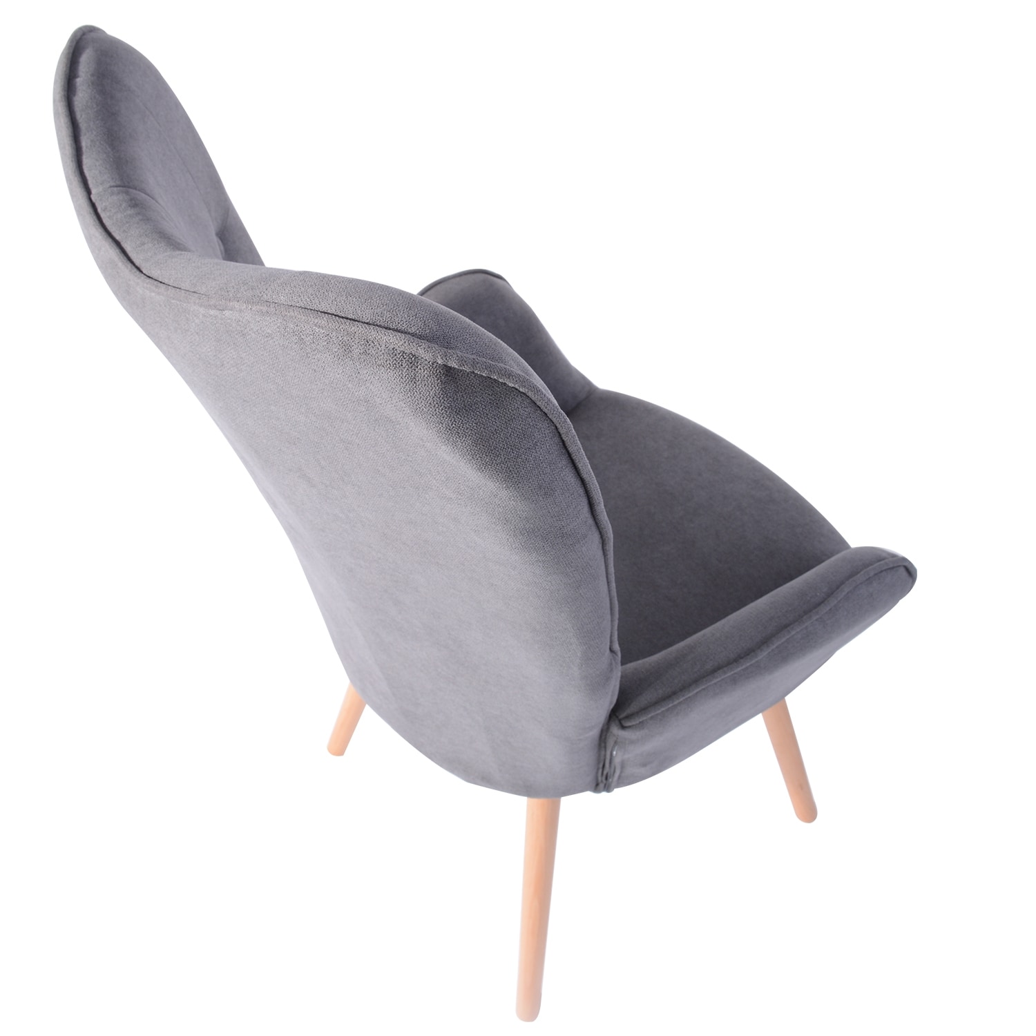 CASAINC KAS GREY FABRIC chairs - View #4