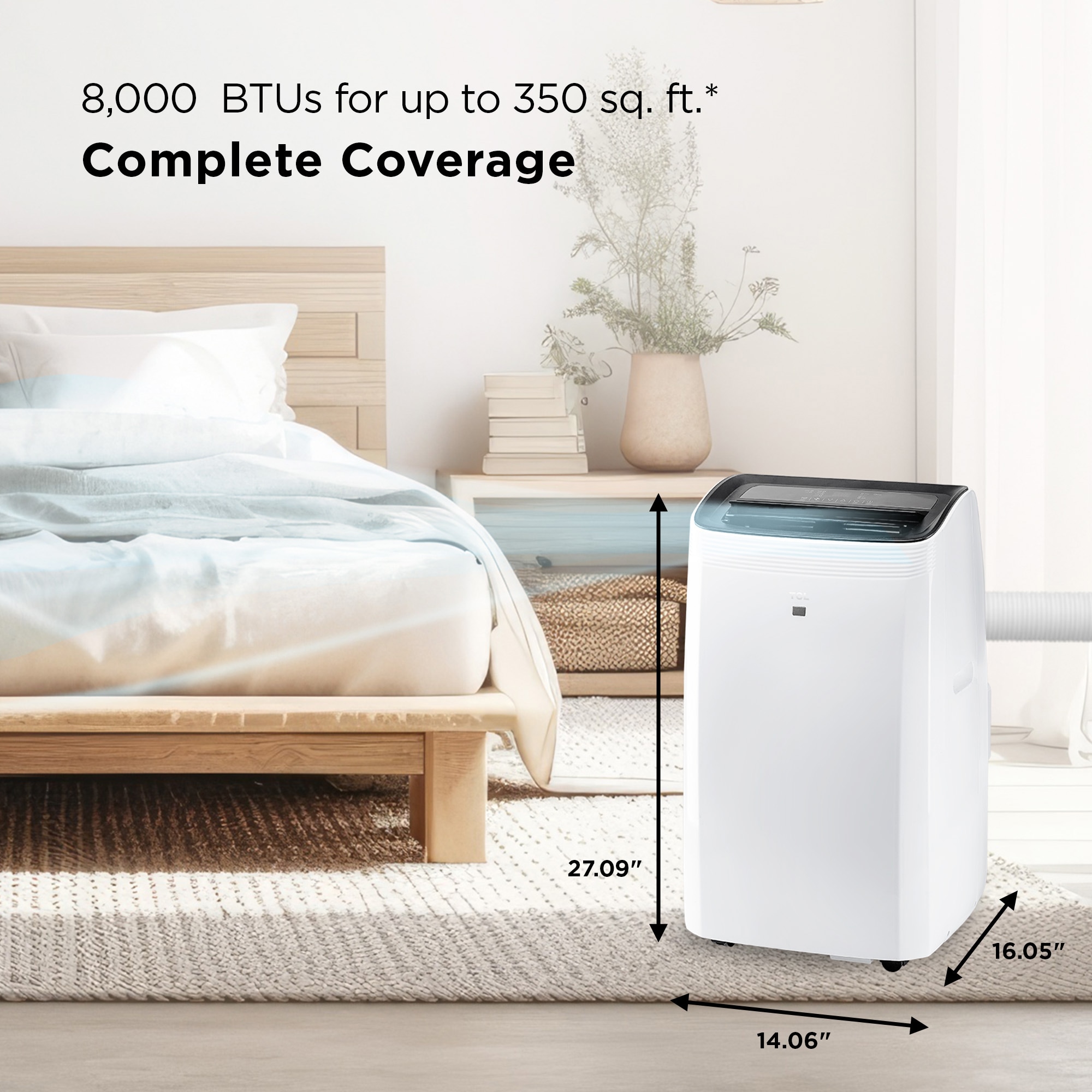 TCL H8P36W Portable-Air-Conditioners - View #3