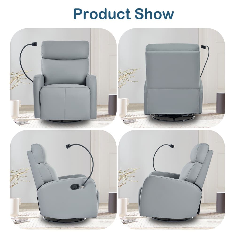 Coolbibila LEON-RECLINER-GRAY chairs - View #5