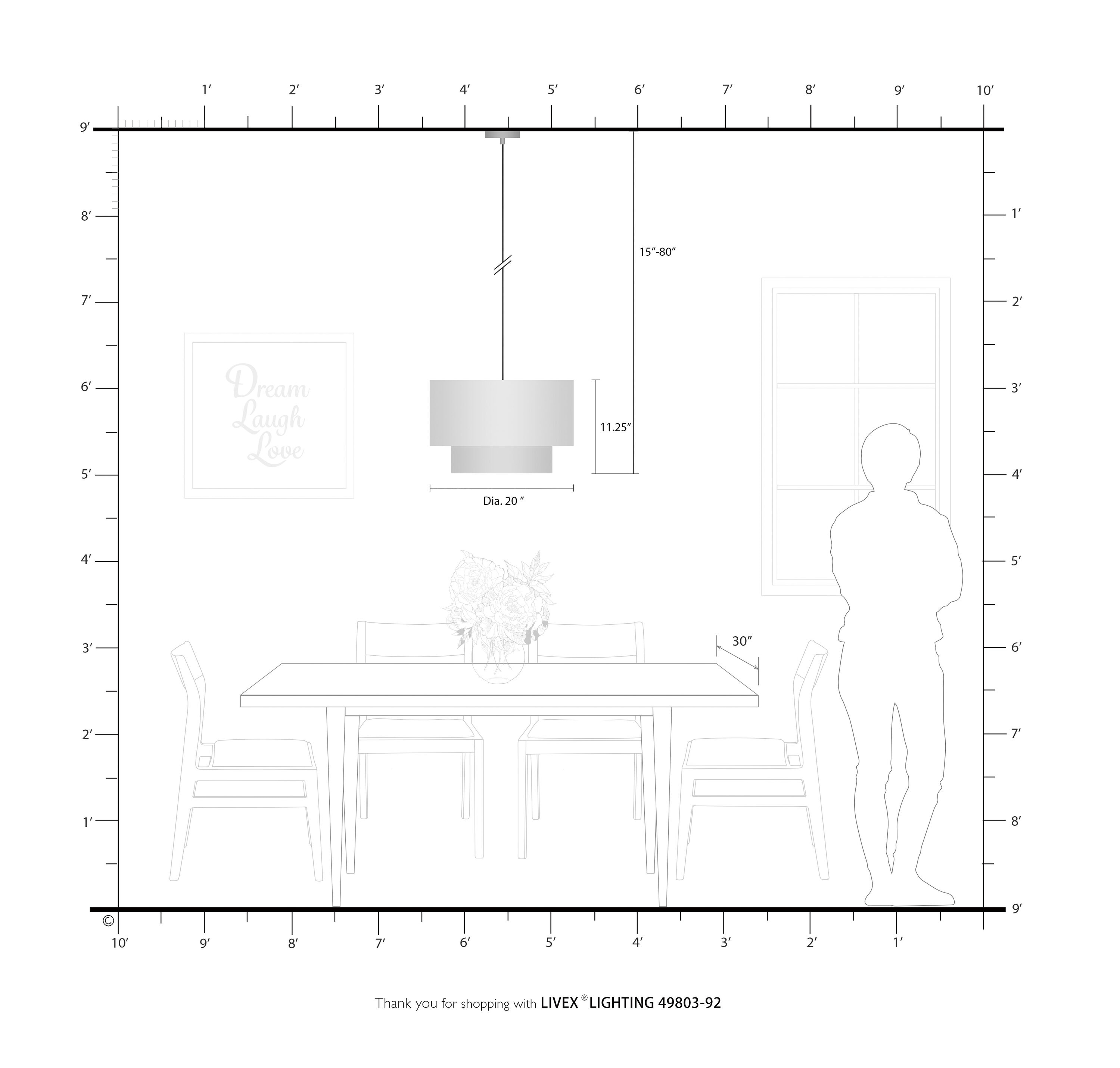 Livex Lighting 49803-92 Pendant-Lights - View #9