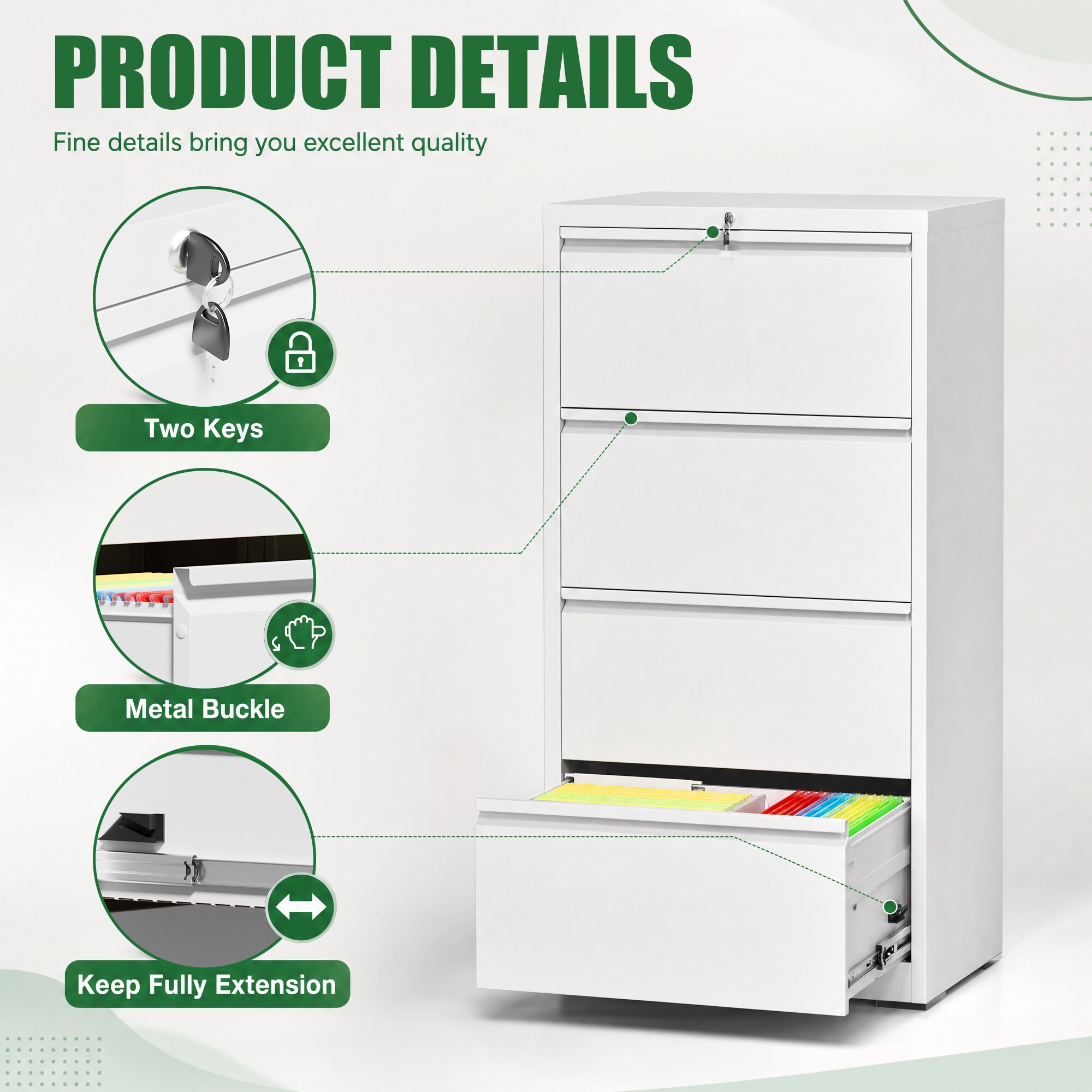 Flynama SH64668B Filing-Cabinets - View #4