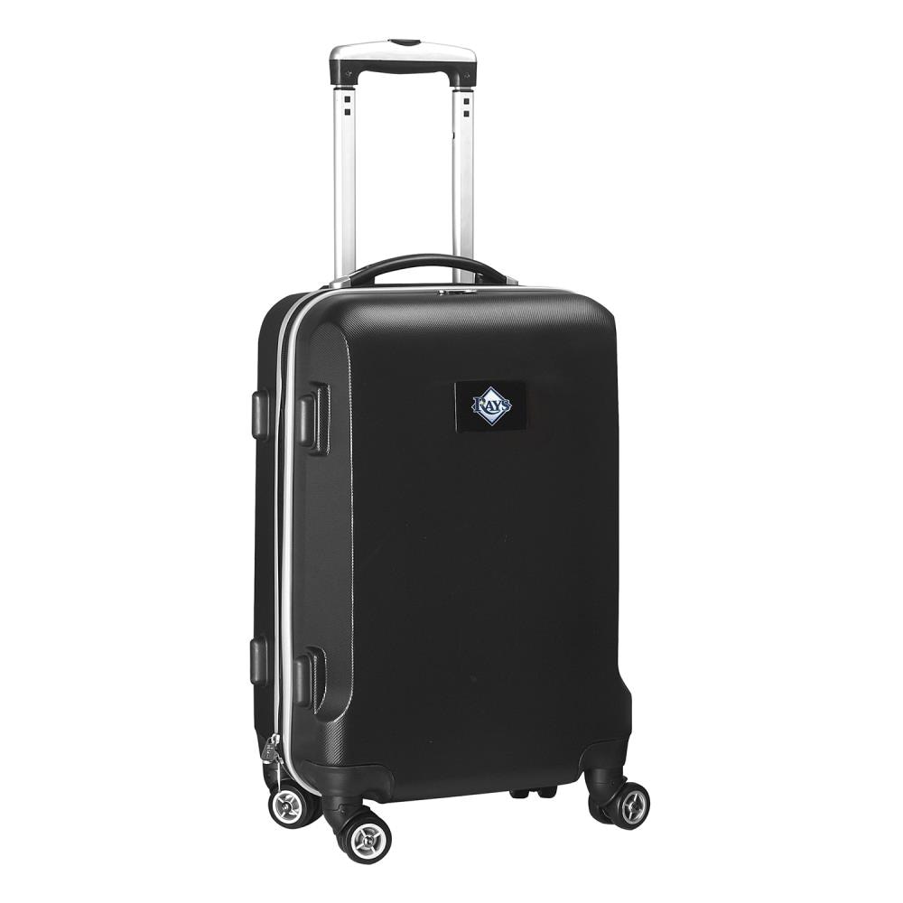Mojo Licensing MLTBL204_BLACK MLB Tampa Bay Rays 24 x 15 x 9 Black Polycarbonate Hardshell Carry-on Bag (1-Bag)
