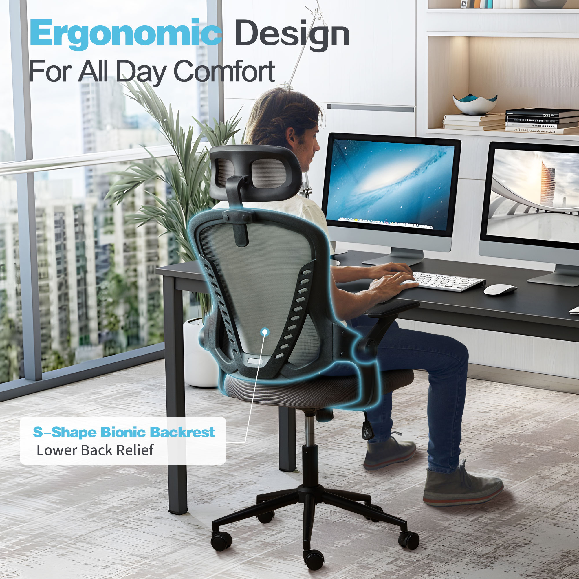 Ovios OJDM900 Office-Chairs - View #3
