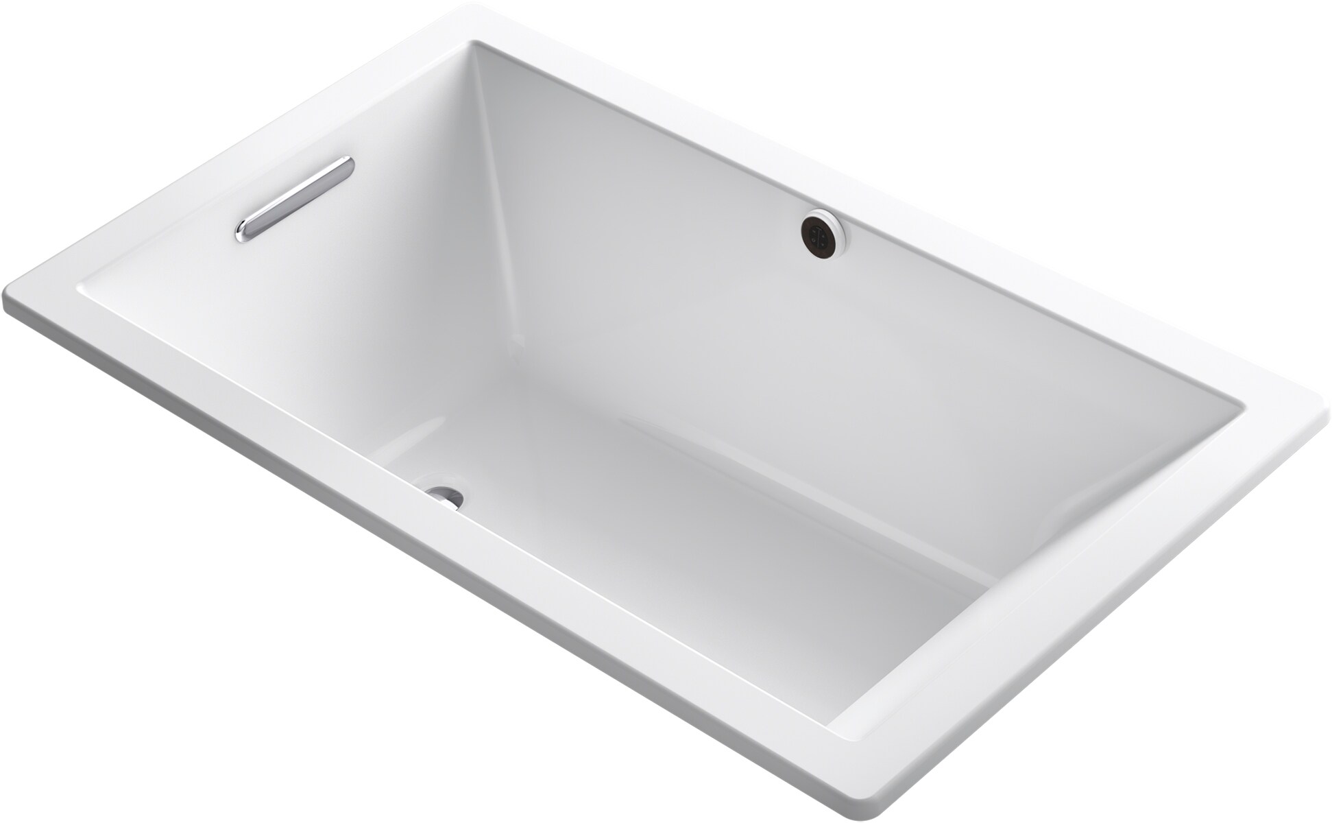 KOHLER Underscore 5 ft. Air Bath Tub In White