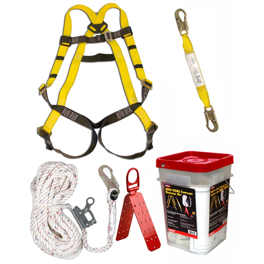 3M ANSI/OSHA Compliance Roofer's Fall Protection Kit at