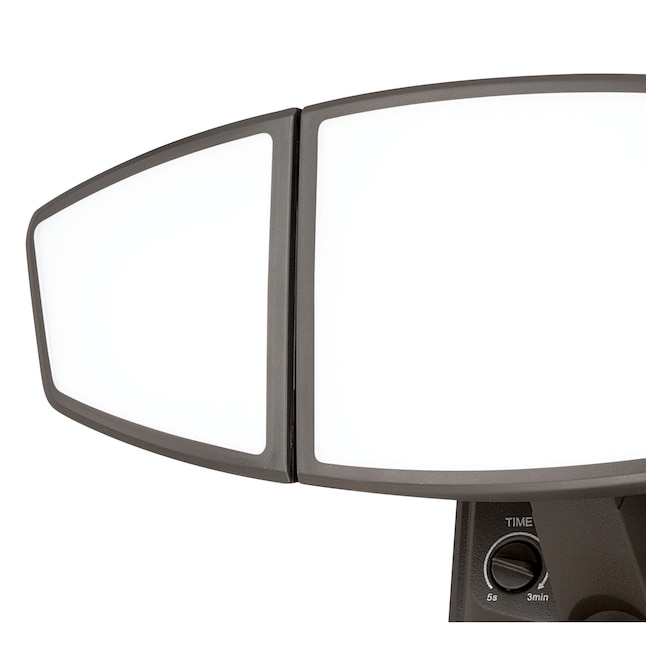 Cascadia 360-Degree 2600-Lumen Bronze Hardwired Integrated LED Motion-Activated Flood Light with Timer Cascadia 360-Degree 2600-Lumen Bronze Hardwired Integrated LED Motion-Activated Flood Light with Timer