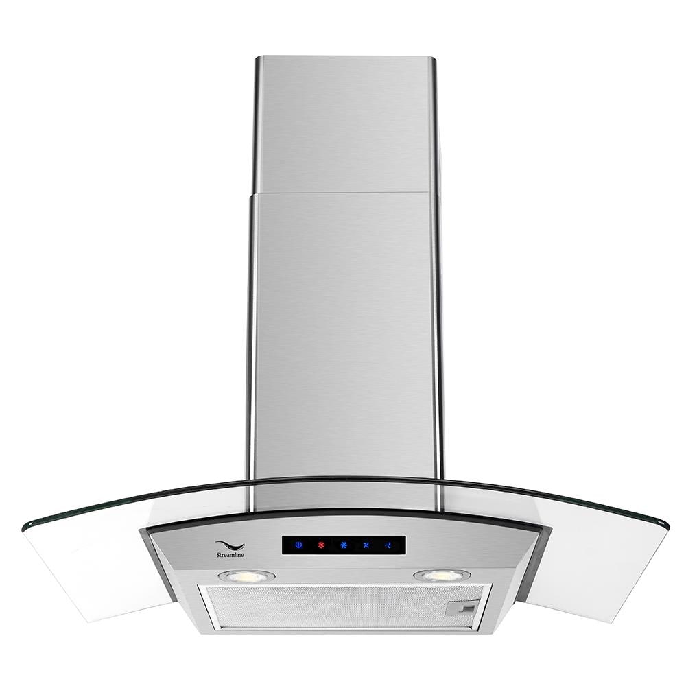 lowes wall mount range hood