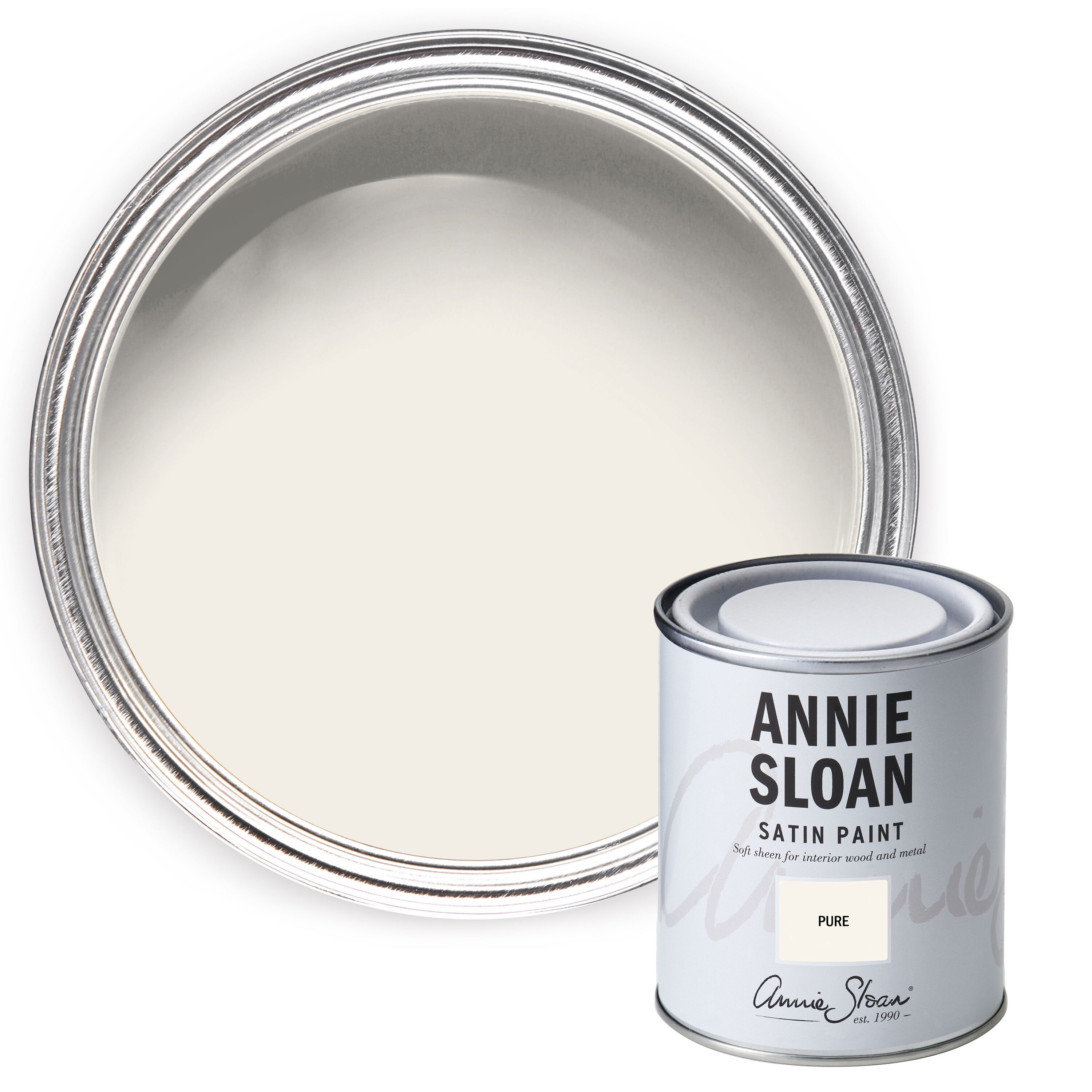 Annie Sloan SPPU001.0750.01 Satin Pure Water-based Interior Door and Trim Paint ( 1-pint )