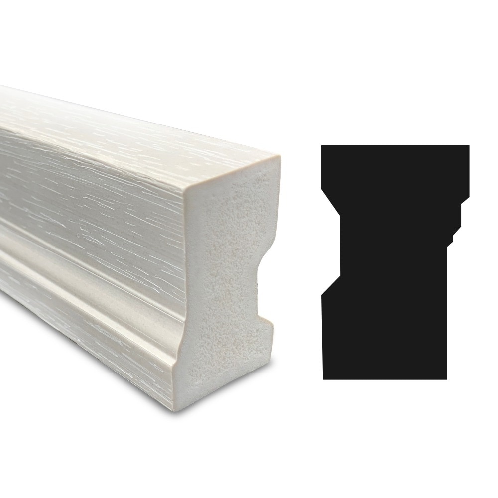 Veranda 2448 1 1/4 in. x 2 in. x 96 in. Primed PVC Composite Brickmould  Moulding (1-Piece − 8 Total Linear Feet) 0244808012 - The Home Depot