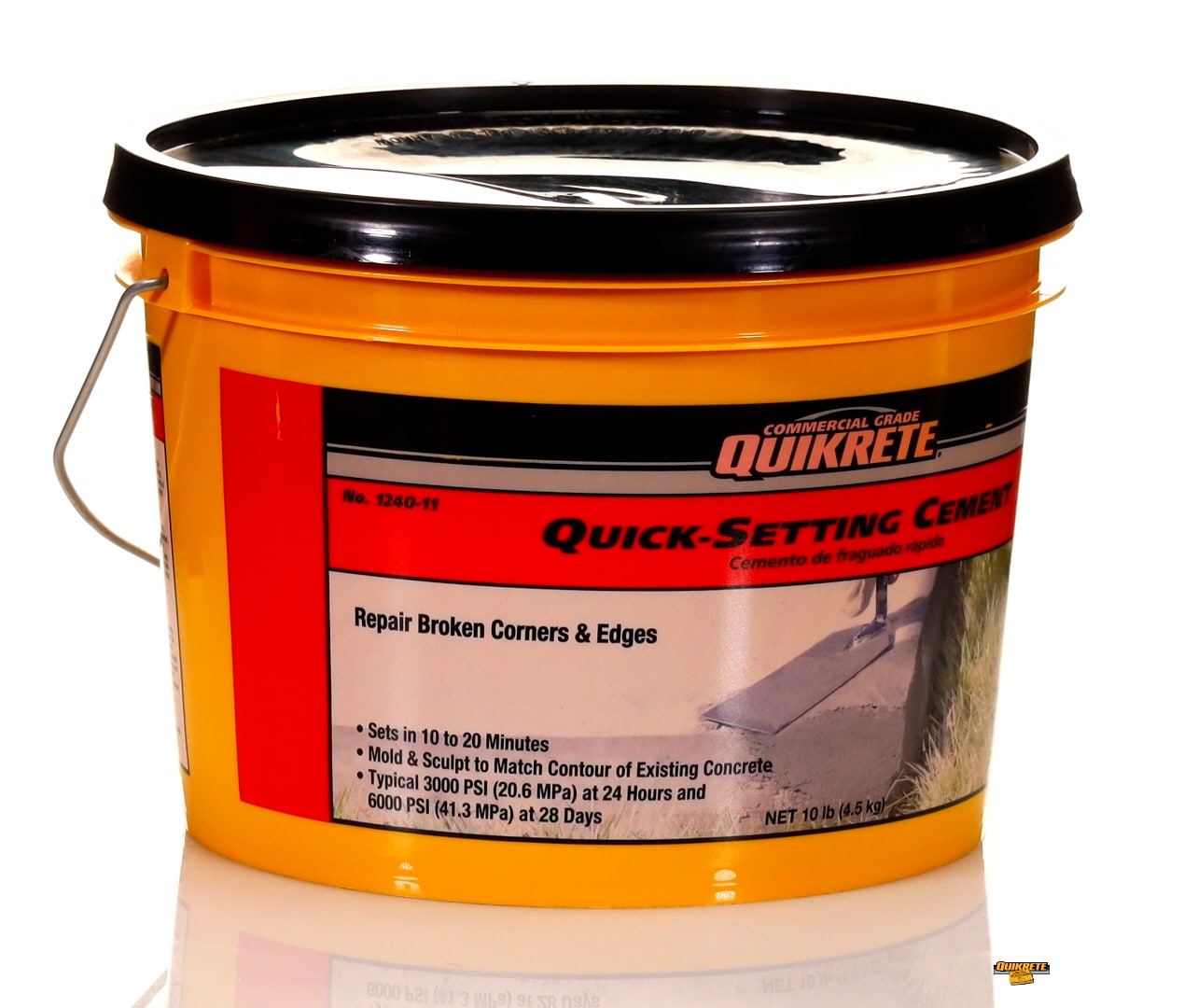 Quikrete 10 lb. Quick-Setting Cement Concrete Mix 124011 - The