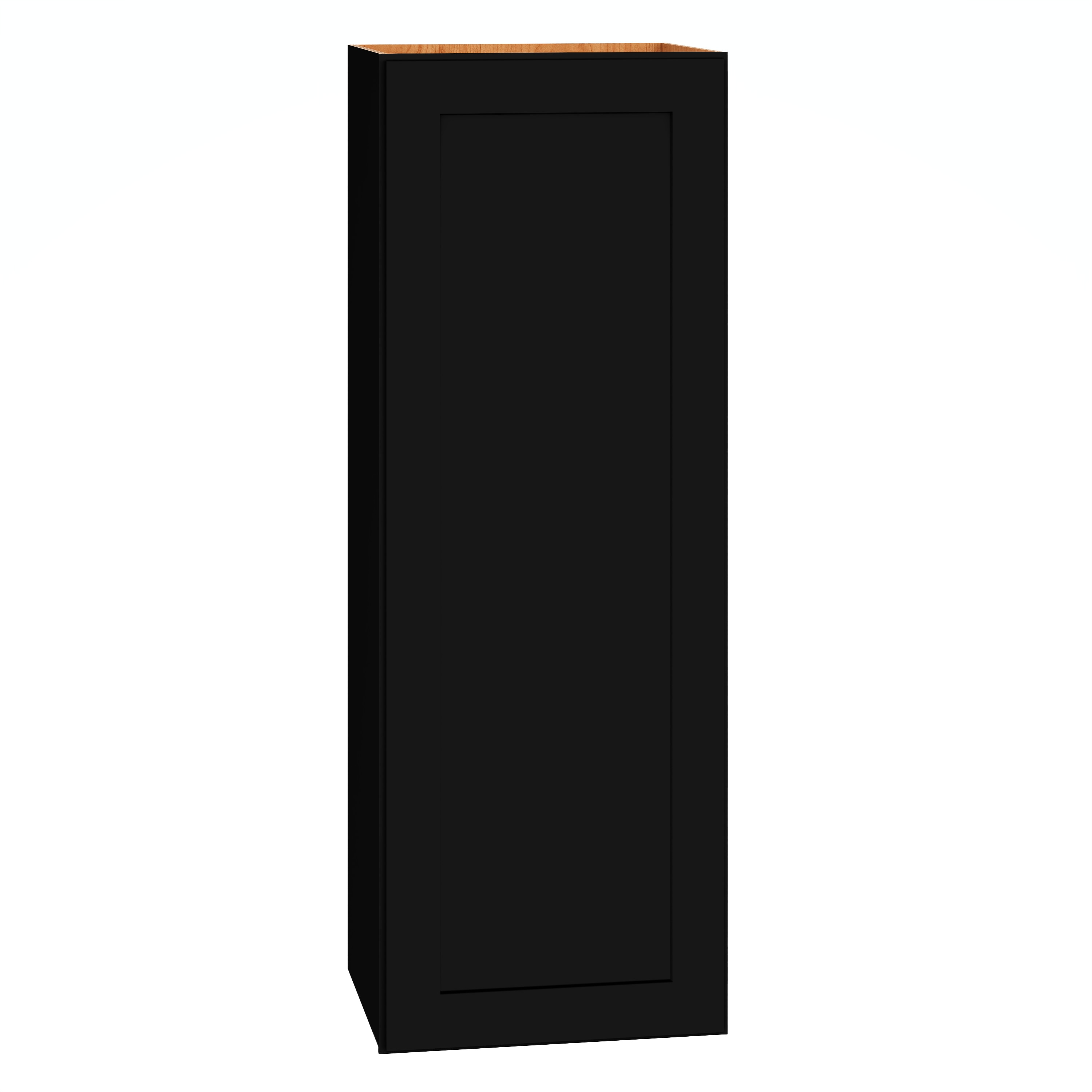 Diamond Express 61I-W1542R Jamestown 15-in W x 42-in H x 12-in D Black Wall Fully assembled Plywood Cabinet (Recessed Panel Shaker)