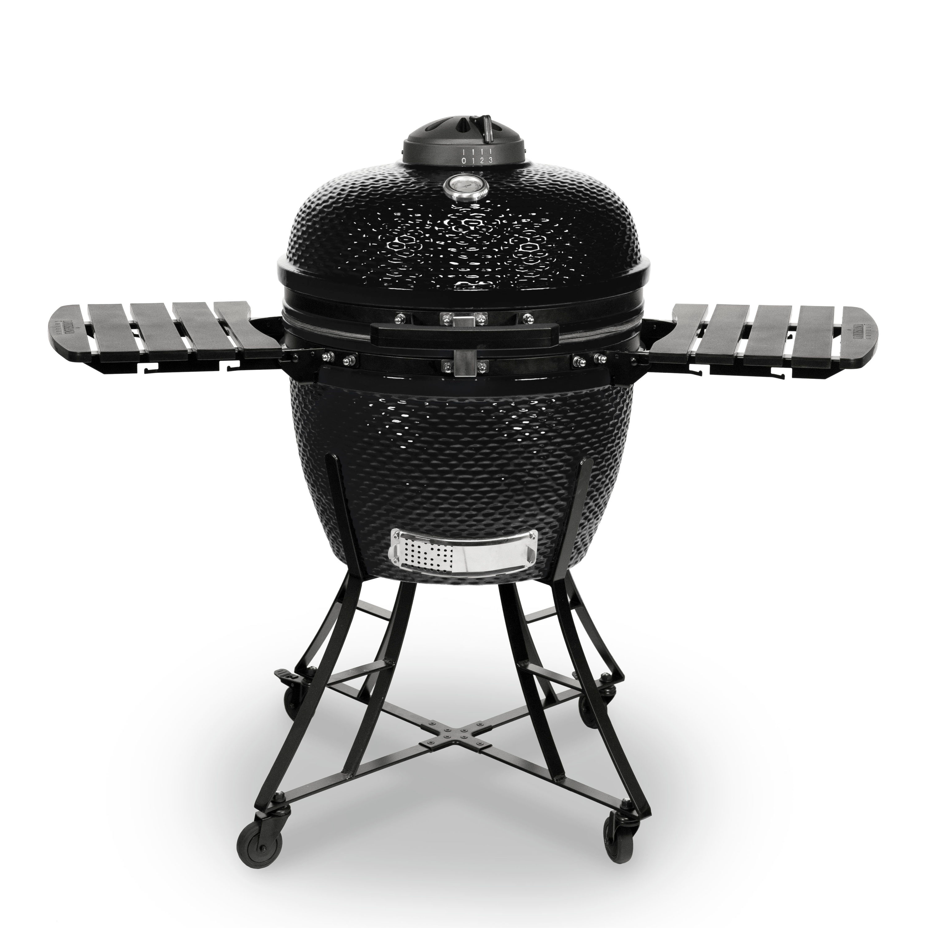 Louisiana Grills W Black Kamado Charcoal Grill in the Charcoal Grills at Lowes.com