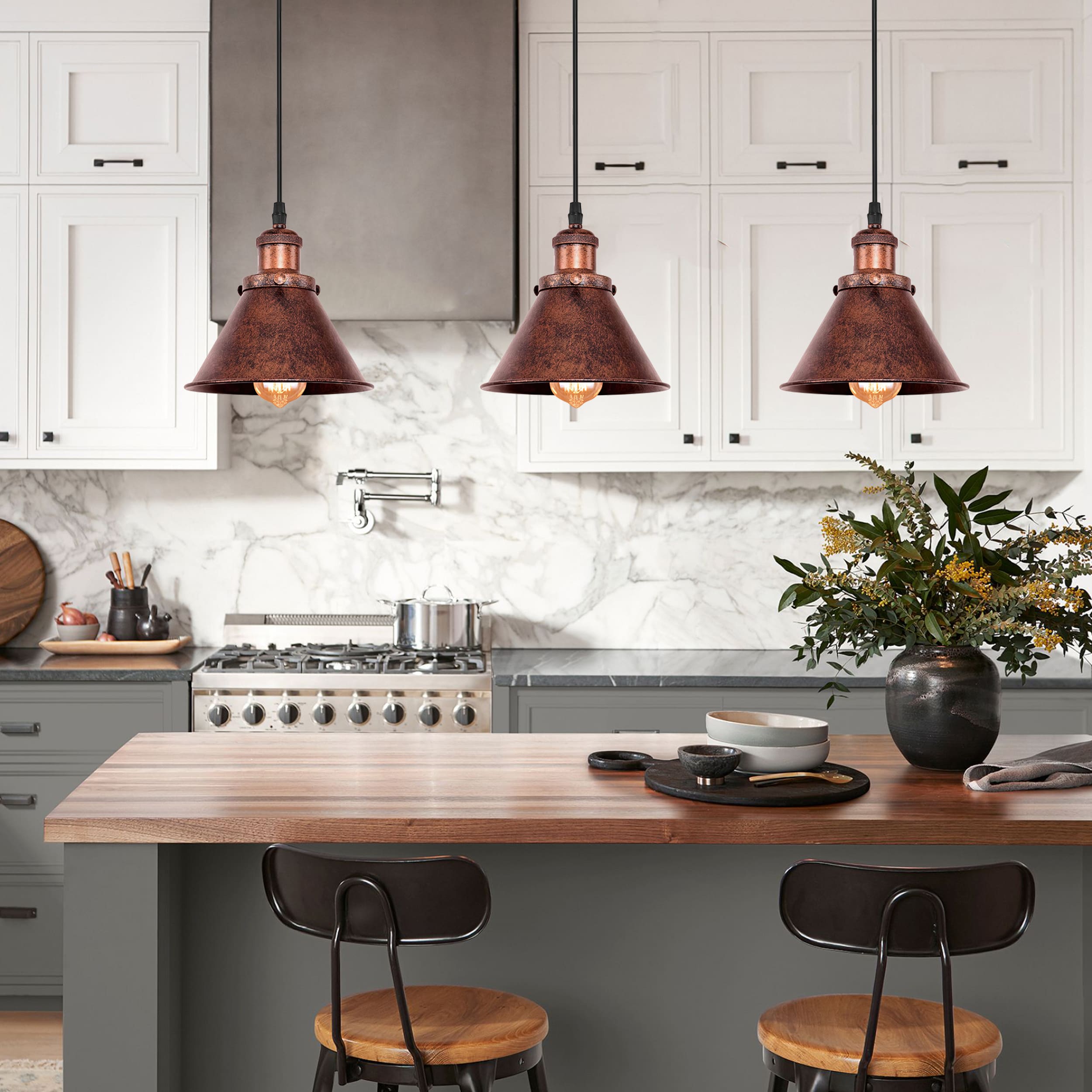 HUOKU PD1004341-3P Pendant-Lights - View #3
