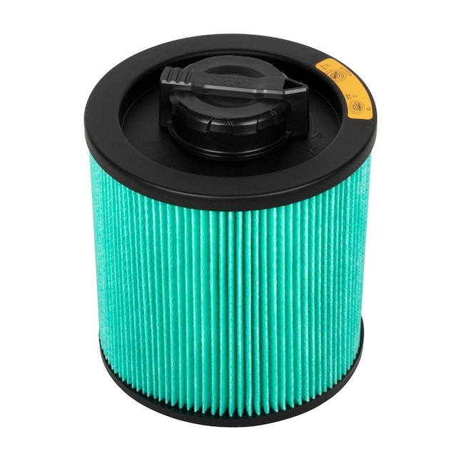 DEWALT Reusable Large Wet Dry HEPA Shop Vacuum Cartridge Filter in
