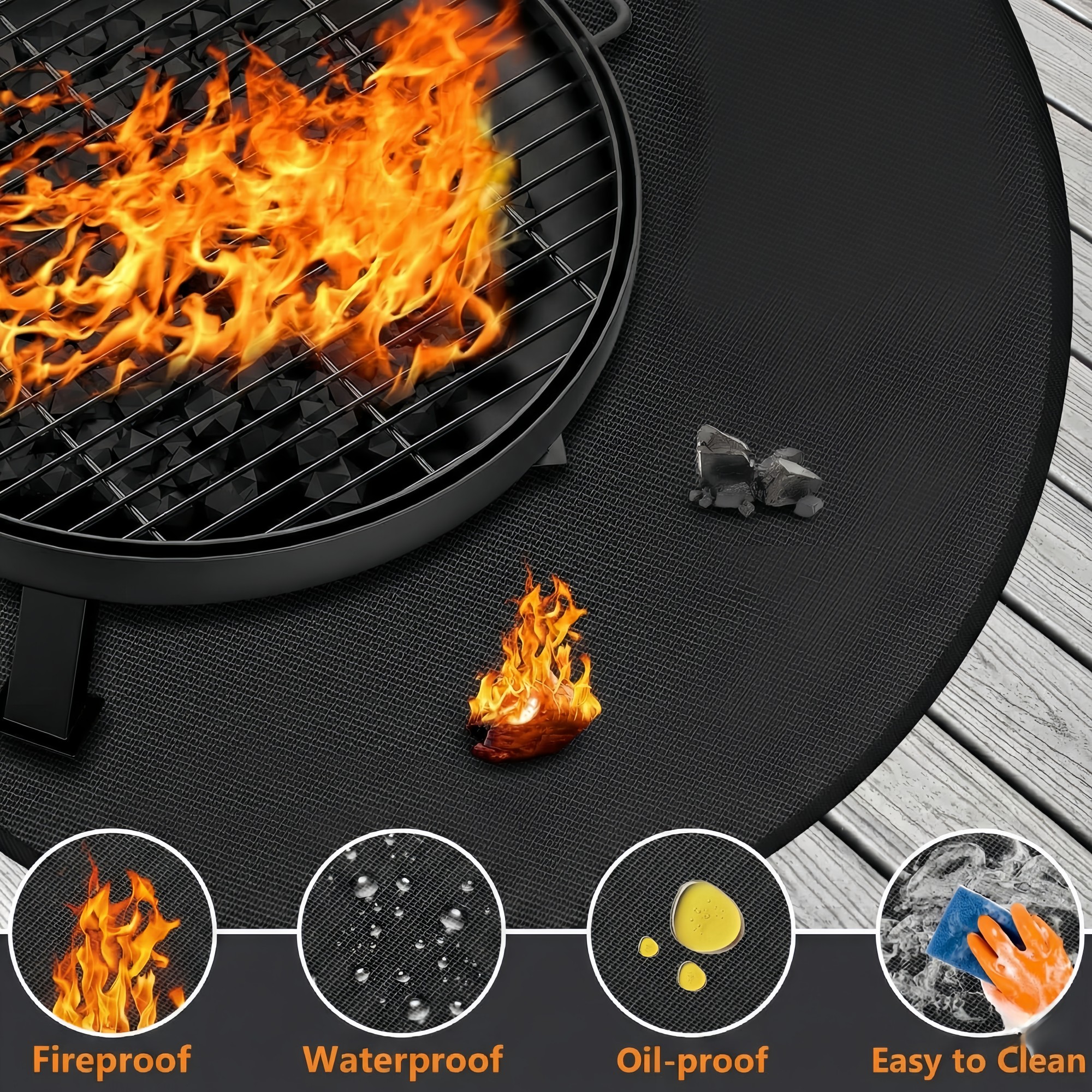 Protebox B0DK8K3M1Q Grill-Mats - View #4