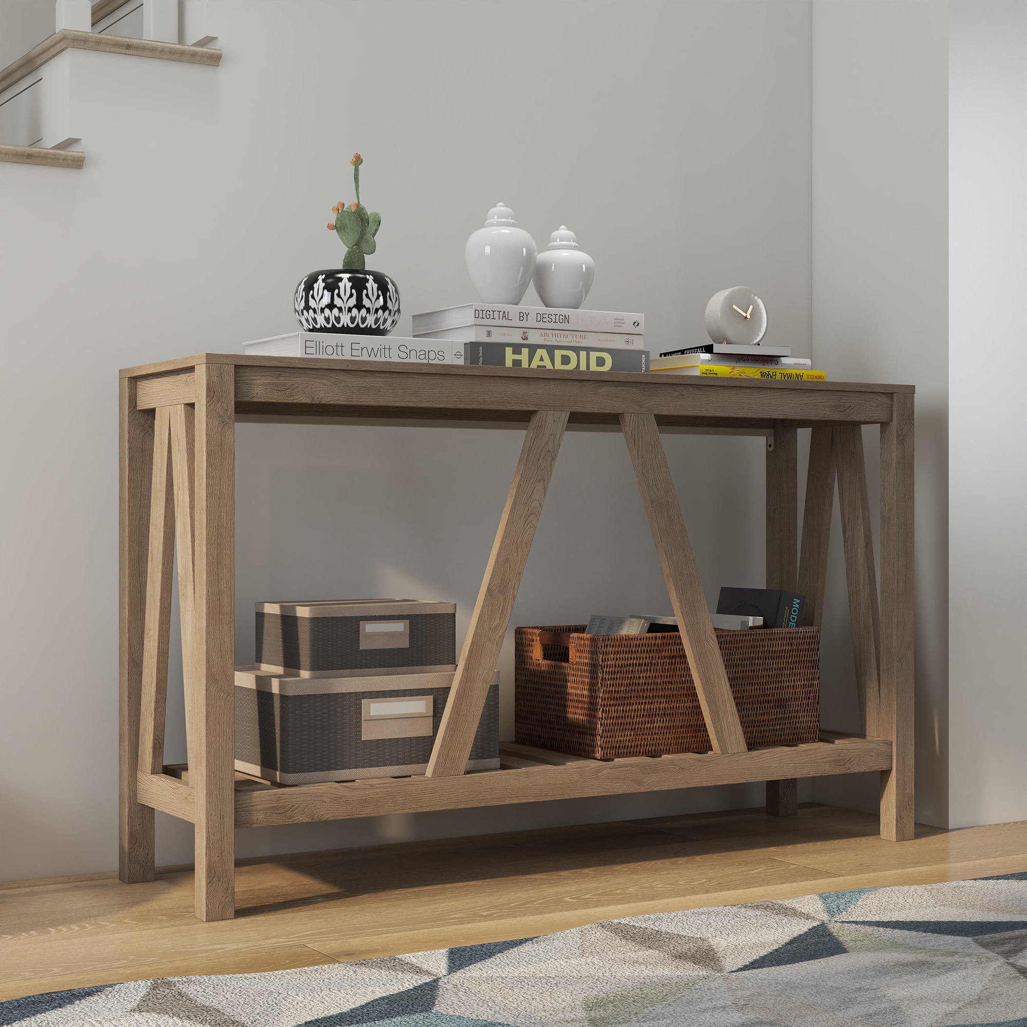 SINOFURN SYA330168BG Console-Sofa-Tables - View #2