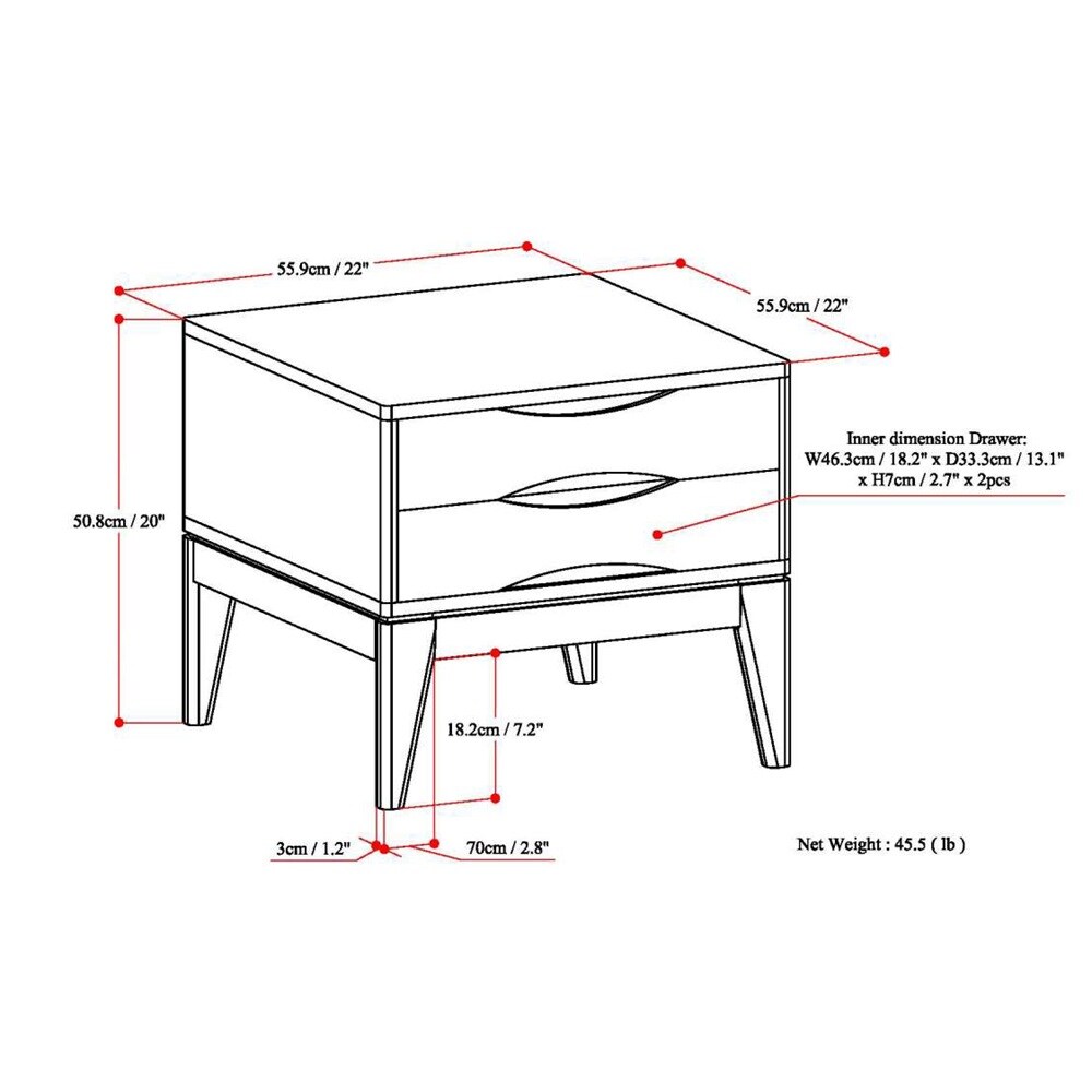Simpli Home 3AXCHRP-02 End-Tables - View #8