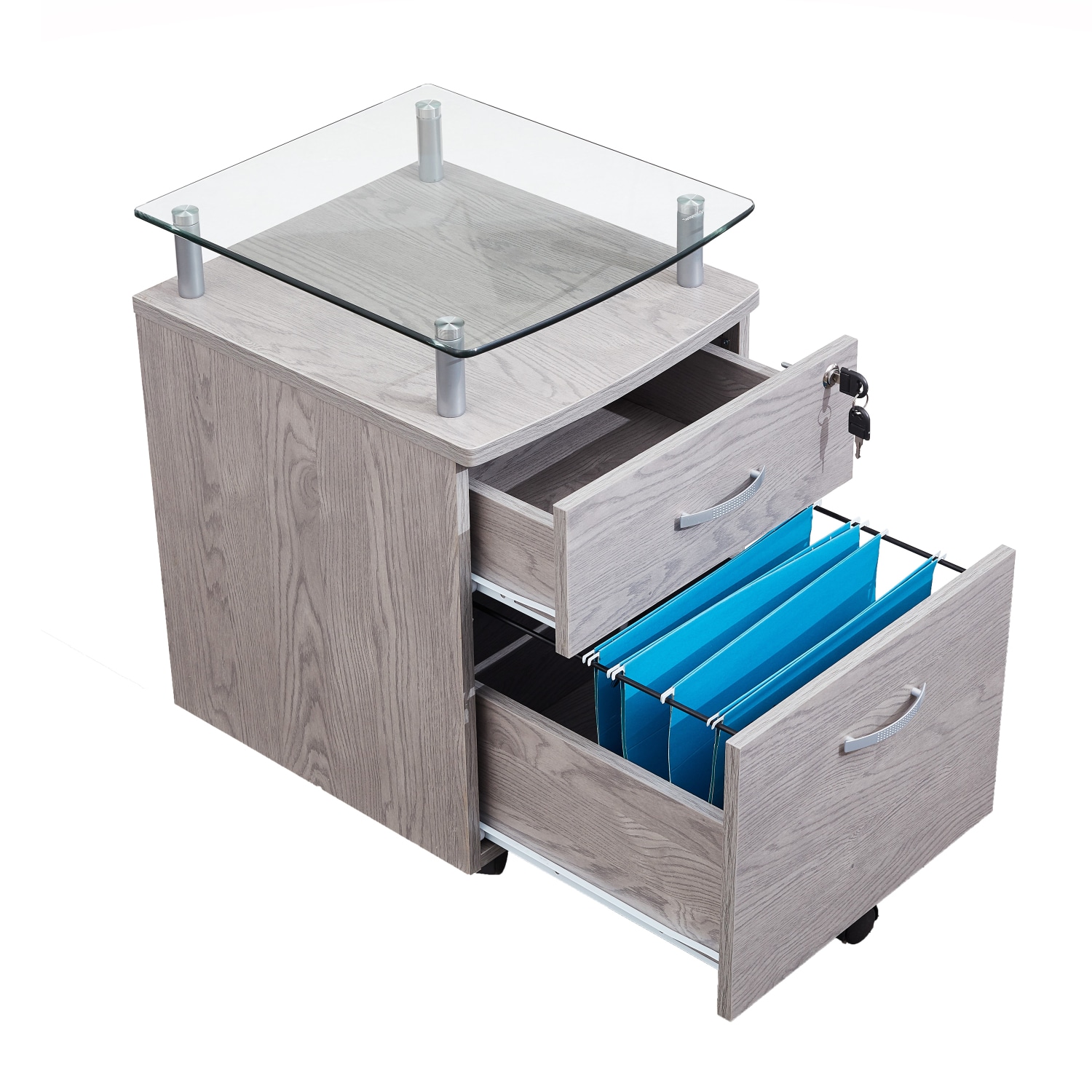 Streamdale Furniture RTA-S06-GRY Filing-Cabinets - View #7