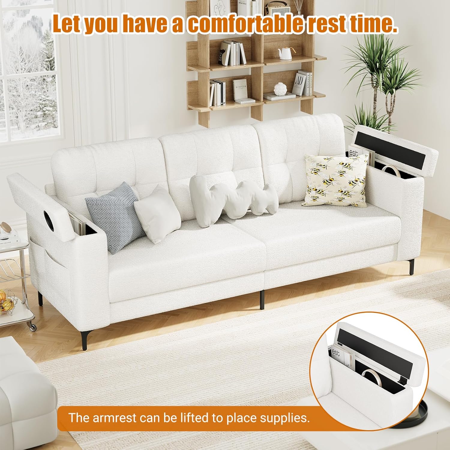 WhizMax PD-PHO-343FDV67 Sofas-Loveseats - View #3