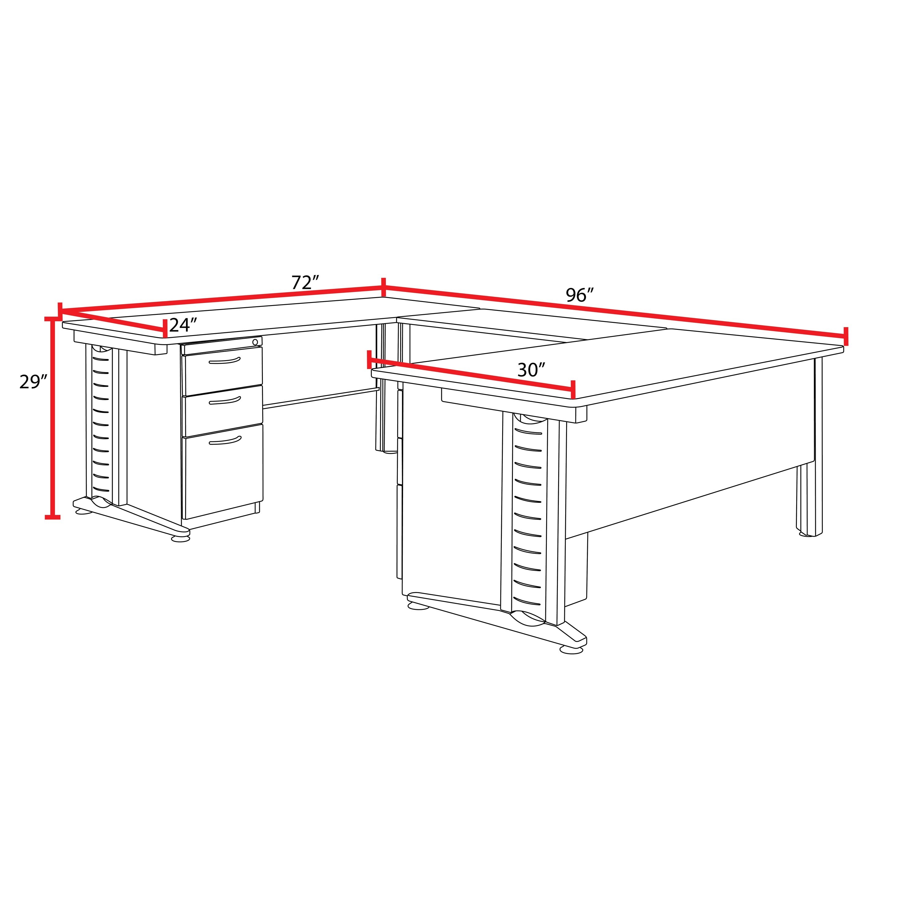 Regency MUD723042CH desks - View #8