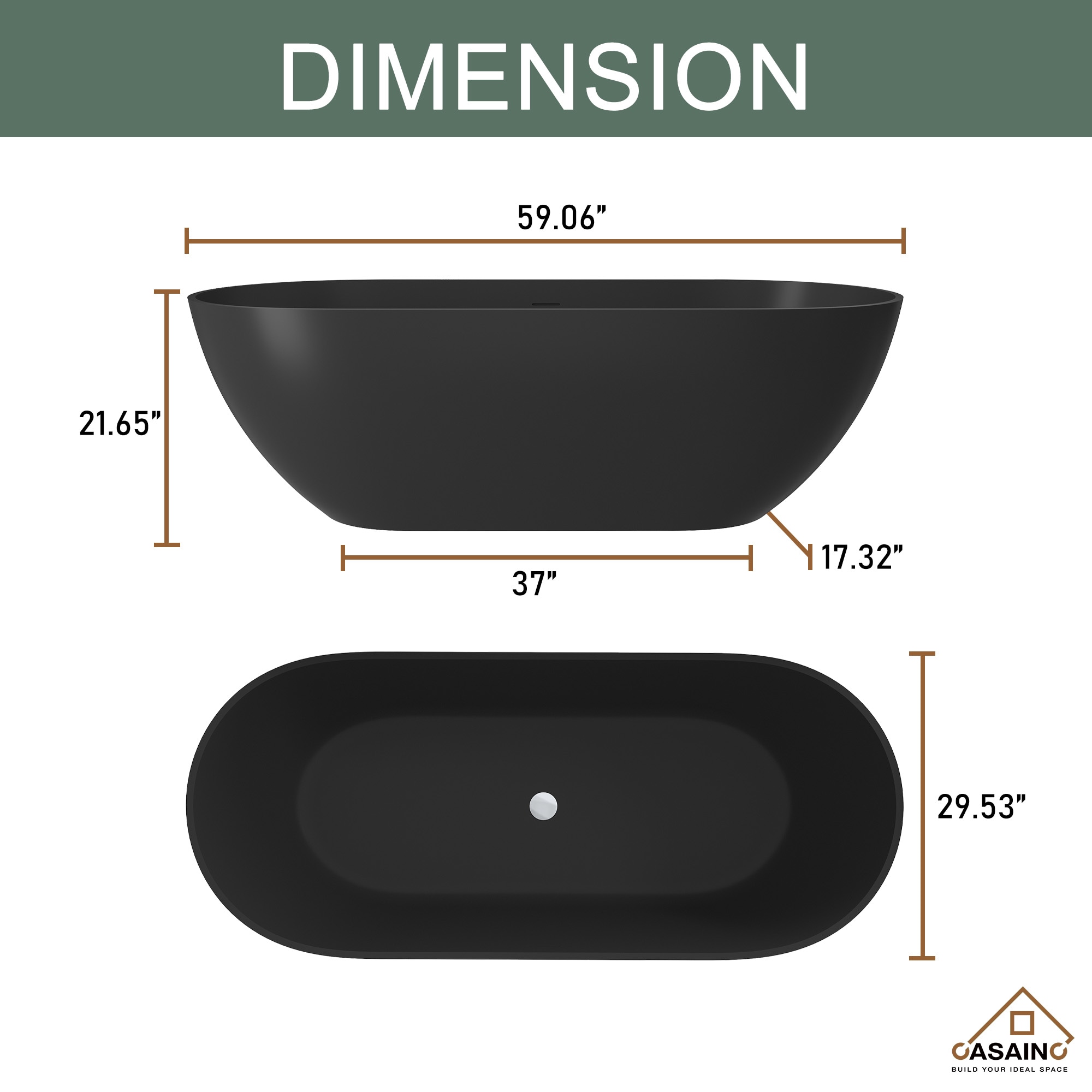 CASAINC CA-18-03859B bathtubs - View #4