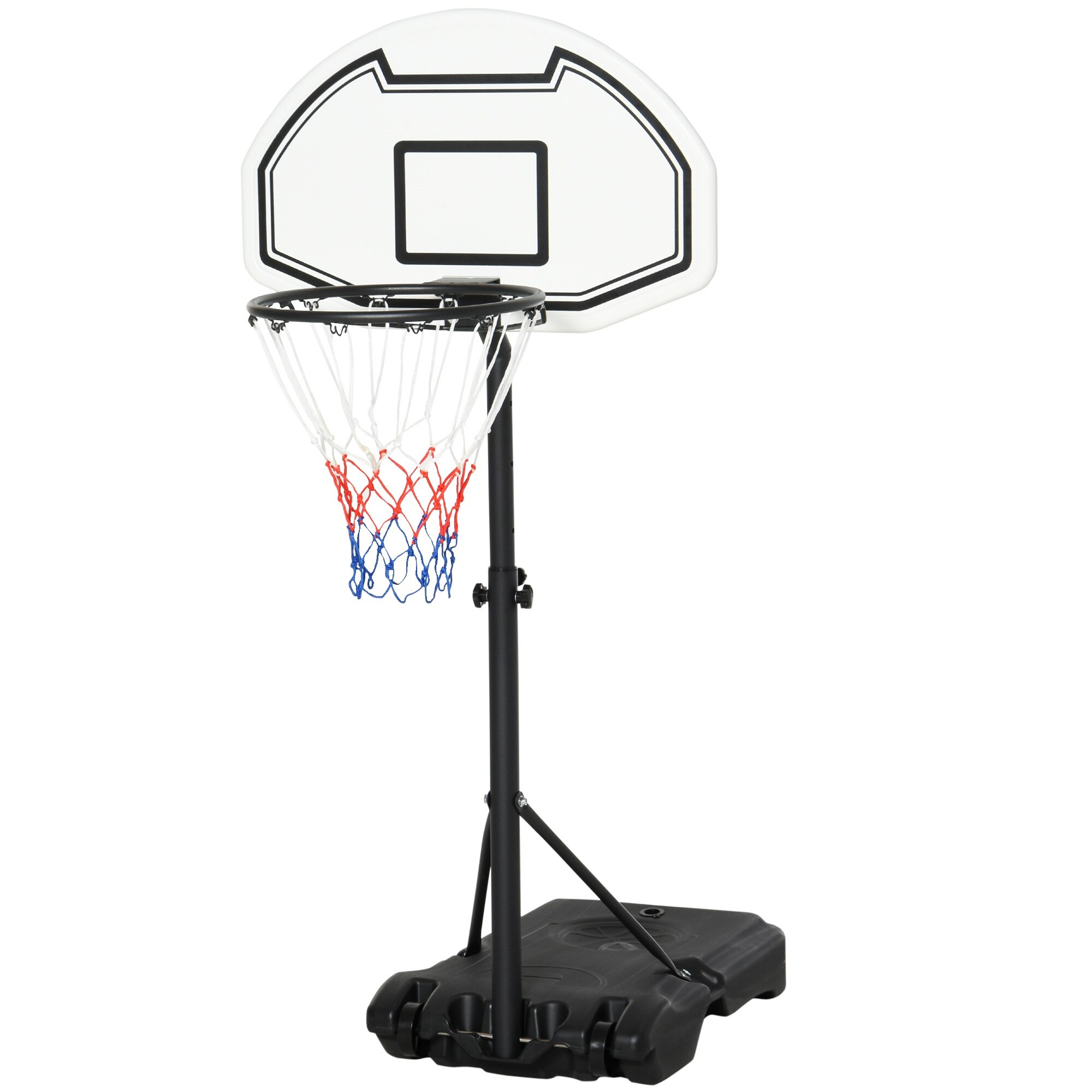 Lycvki 1108 Outdoor Portable 18.25-Inches Basketball System