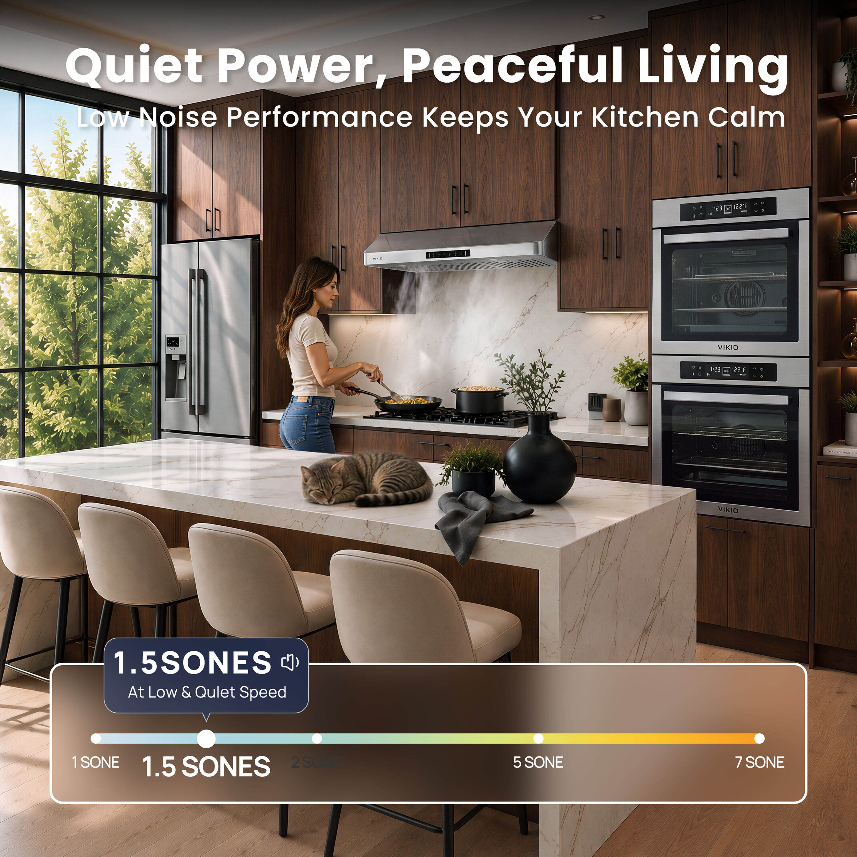 VIKIO VIKC0136S Undercabinet-Range-Hoods - View #7
