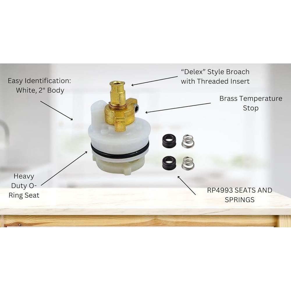 T & T Hardware RP1991 Faucet-Stems - View #3
