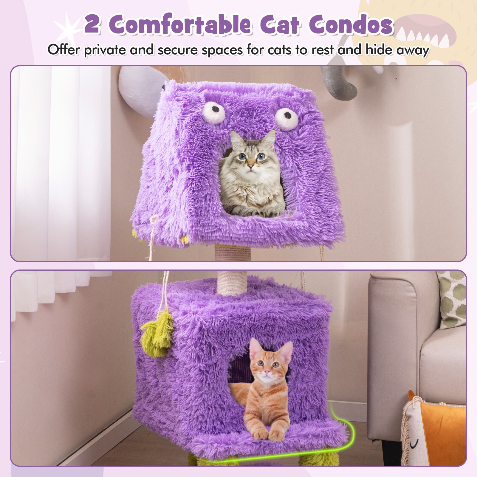 Slickblue D-CO-UP98101VP Cat-Trees - View #8