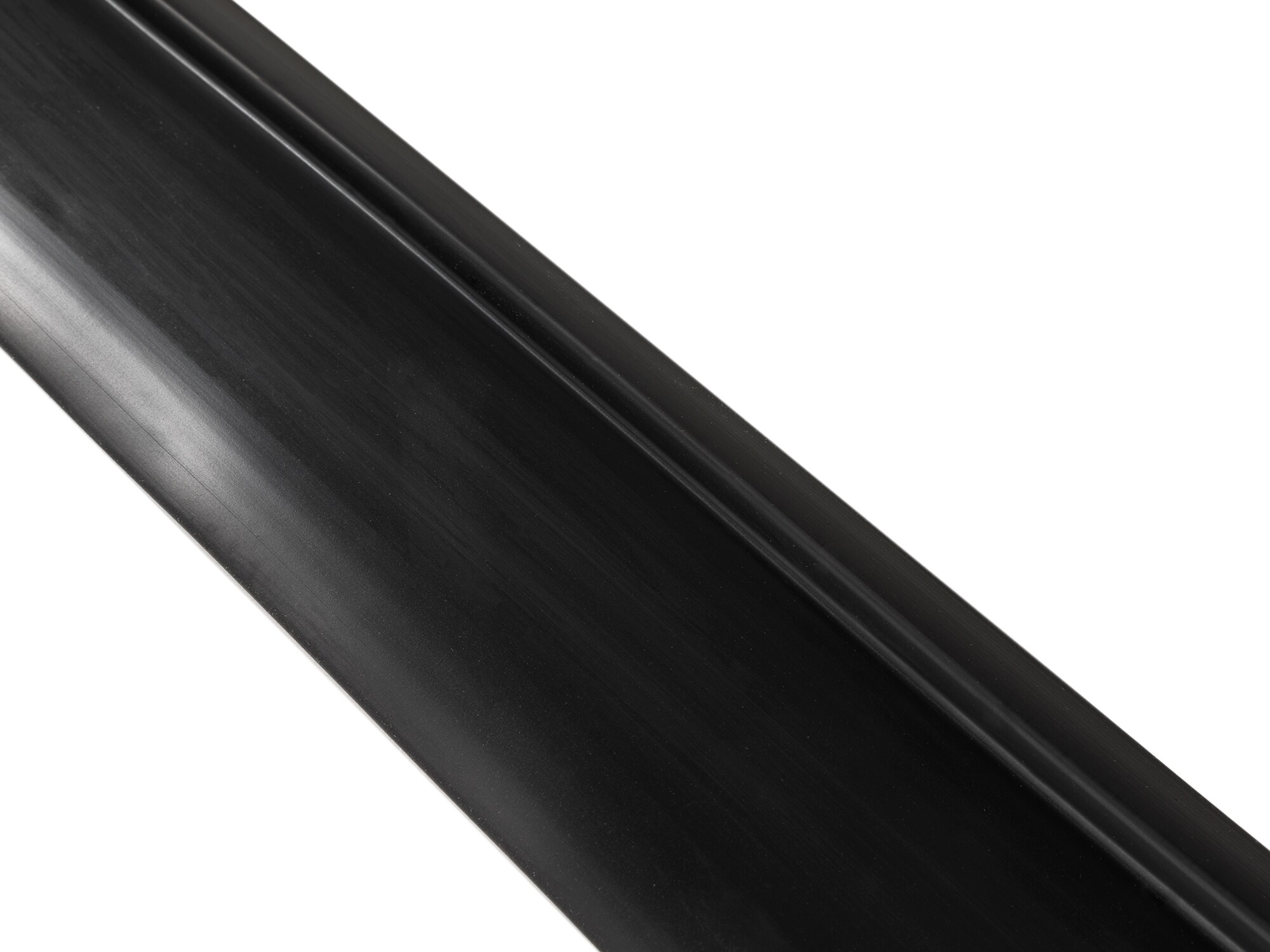 NewAge Products 12090 Flooring Accessory Black 0.6-in T x 3.5-in W x 240-in L Thermoplastic Rubber Threshold