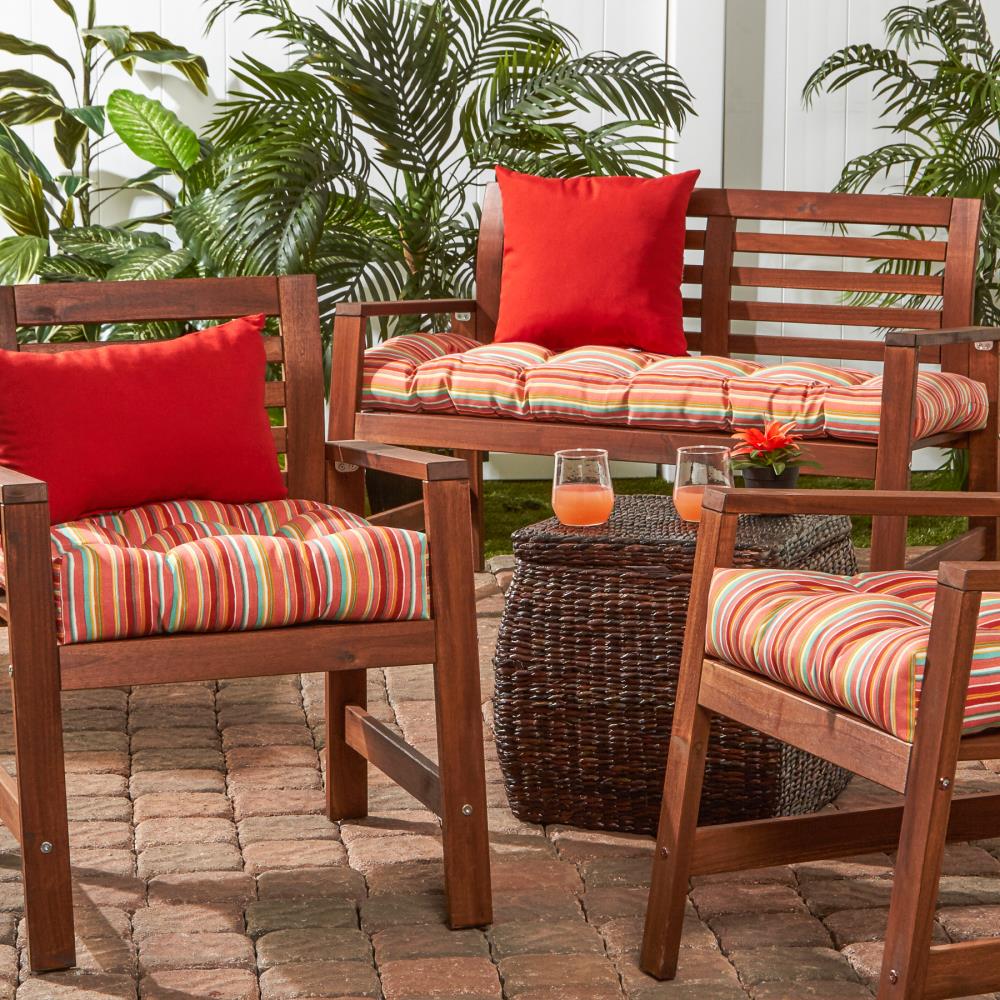 Greendale Home Fashions OC6800S2-WATERMELON Patio-Furniture-Cushions - View #6