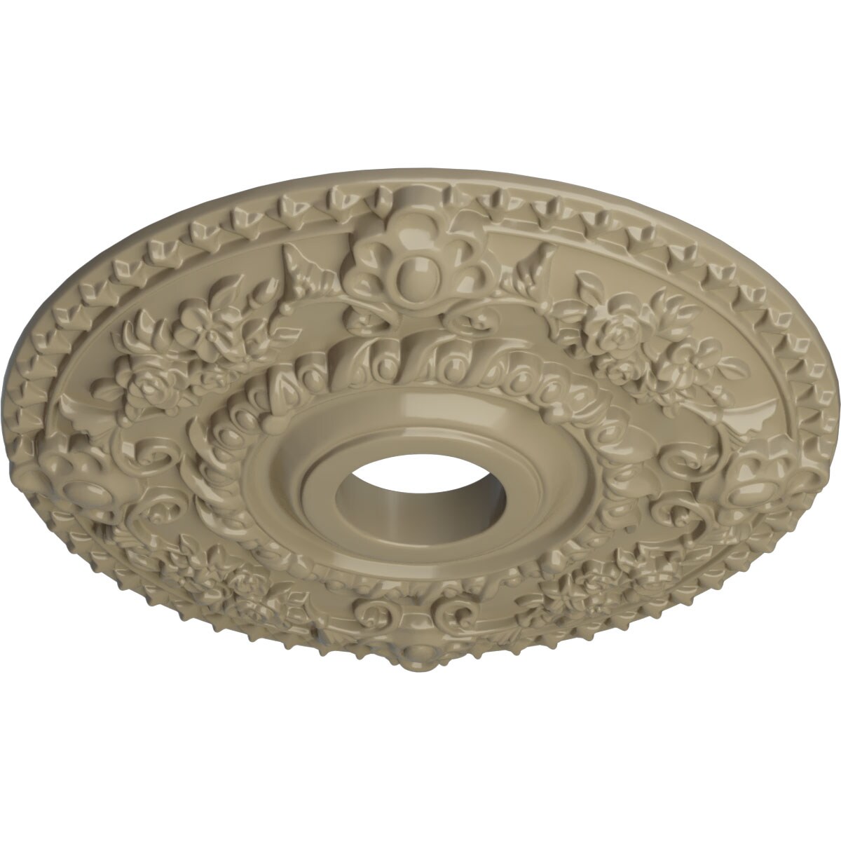 Ekena Millwork CM18ROGDF Ceiling-Medallions - View #2