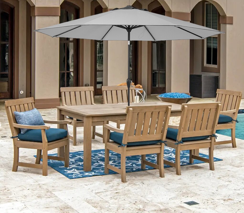 PolyTeak UMBL-11FT-GYC Umbrellas-2 - View #3