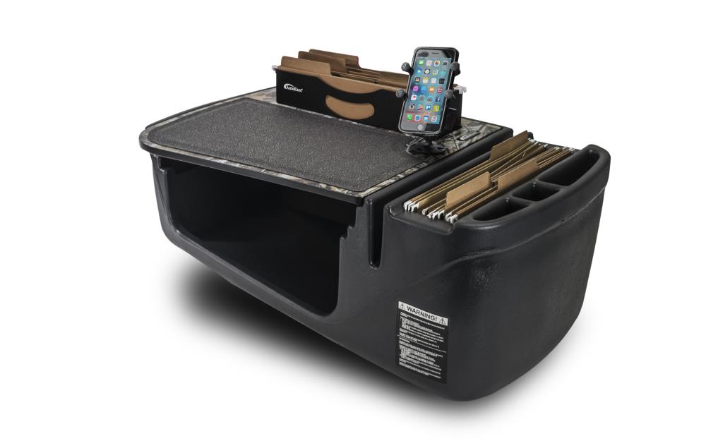 AutoExec AUE29500 Efficiency FileMaster Realtree Camouflage with Power Inverter and X-Grip Phone Mount