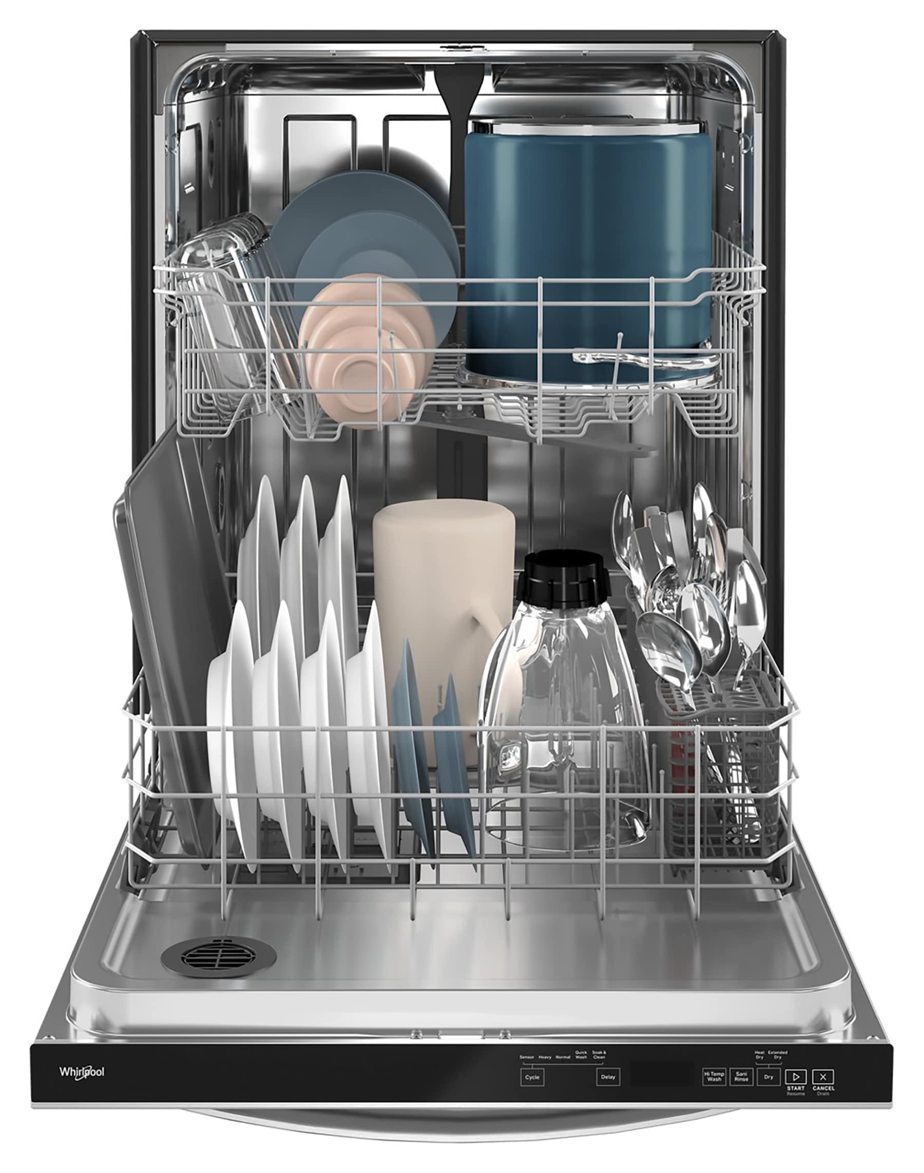Whirlpool WDT740SALZ Builtin-Dish - View #4
