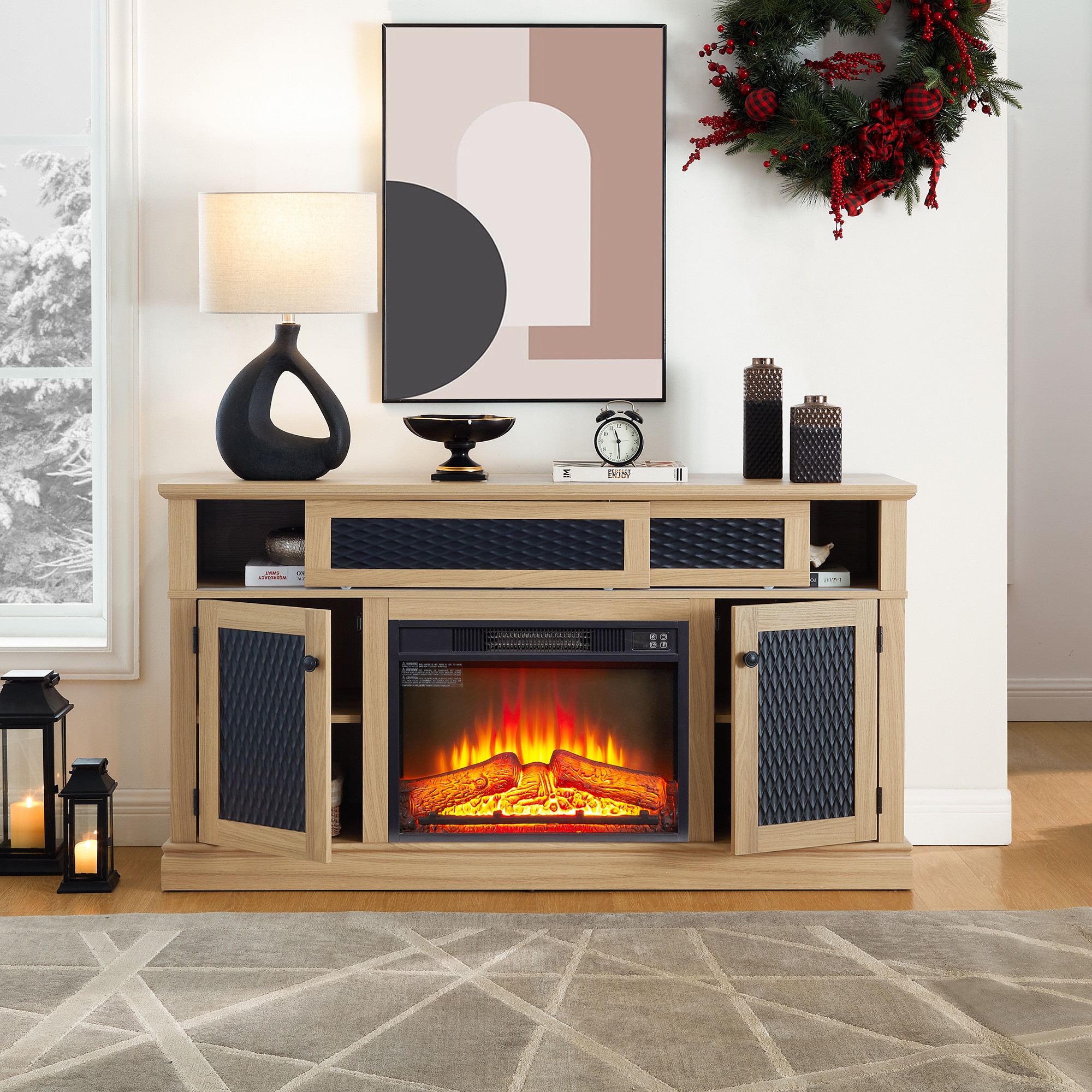 Bybafun YC1600081 Electric-Fireplaces - View #8