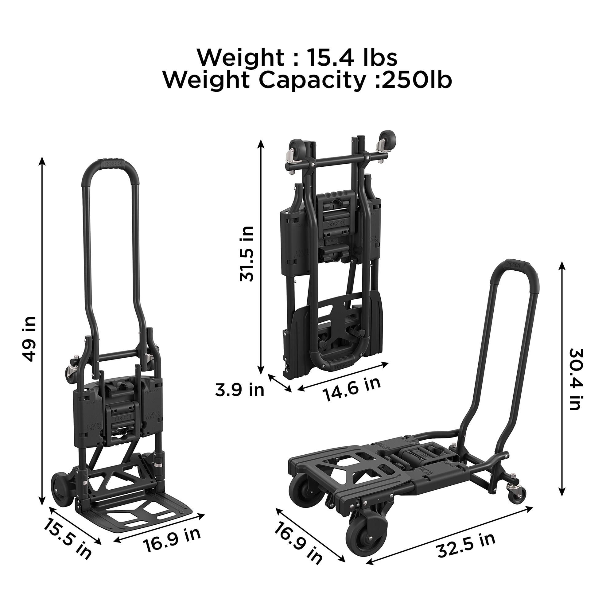Cosco 12223BLK1E Hand-Truck-Dollies - View #5