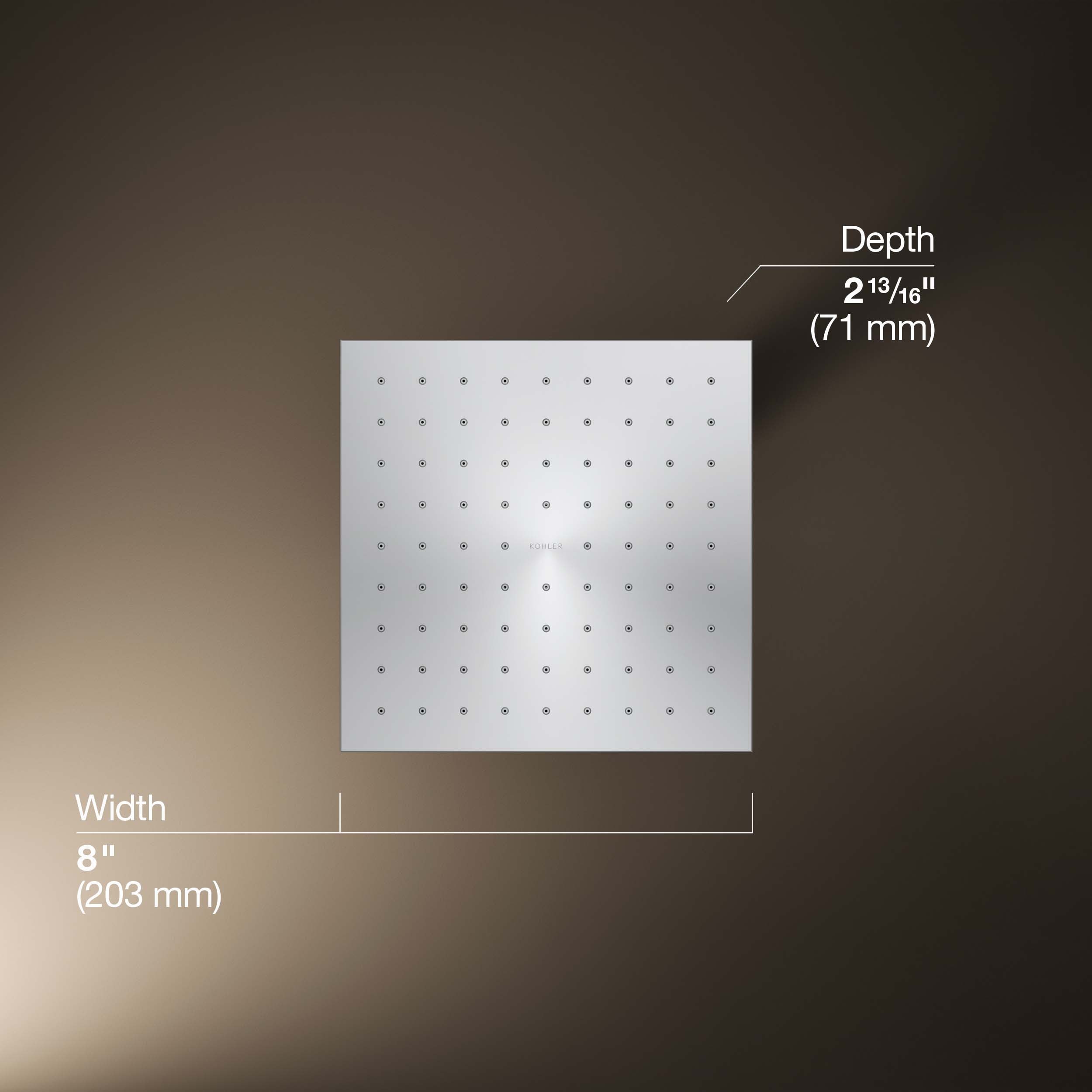 KOHLER 13695-CP Fixed-Showerhead - View #10