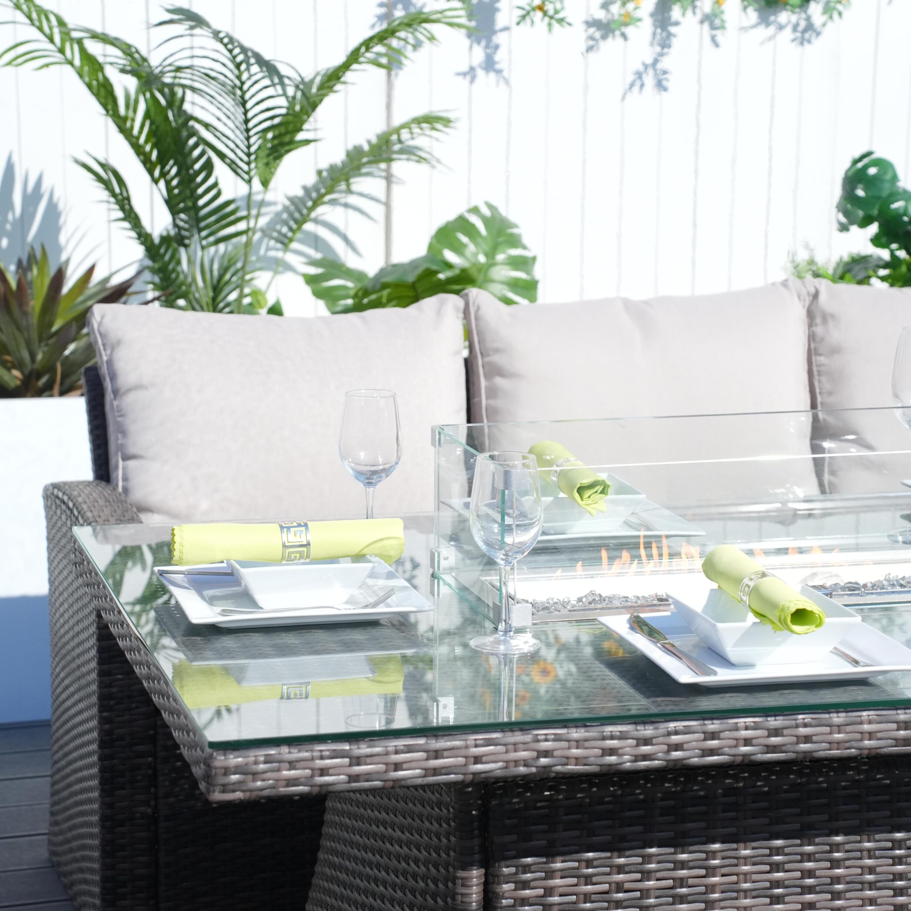Direct Wicker DWG-1403B06R-BR Patio-Dining-Sets - View #7