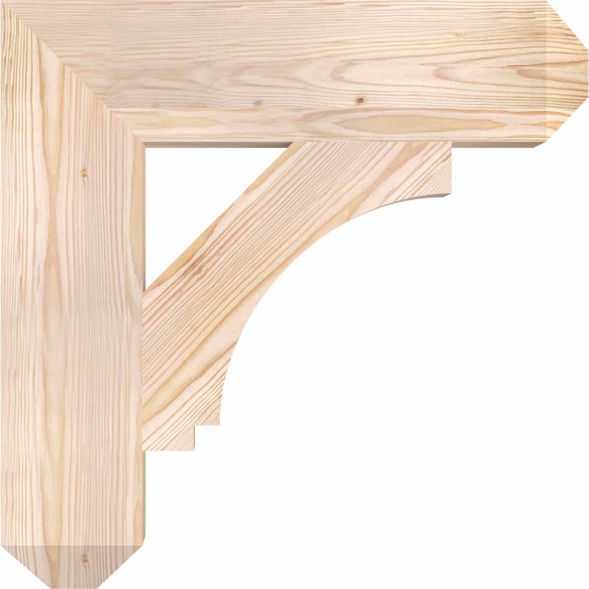Ekena Millwork BKT06X24X24IMP04SDF Exterior-Brackets-Braces - View #3