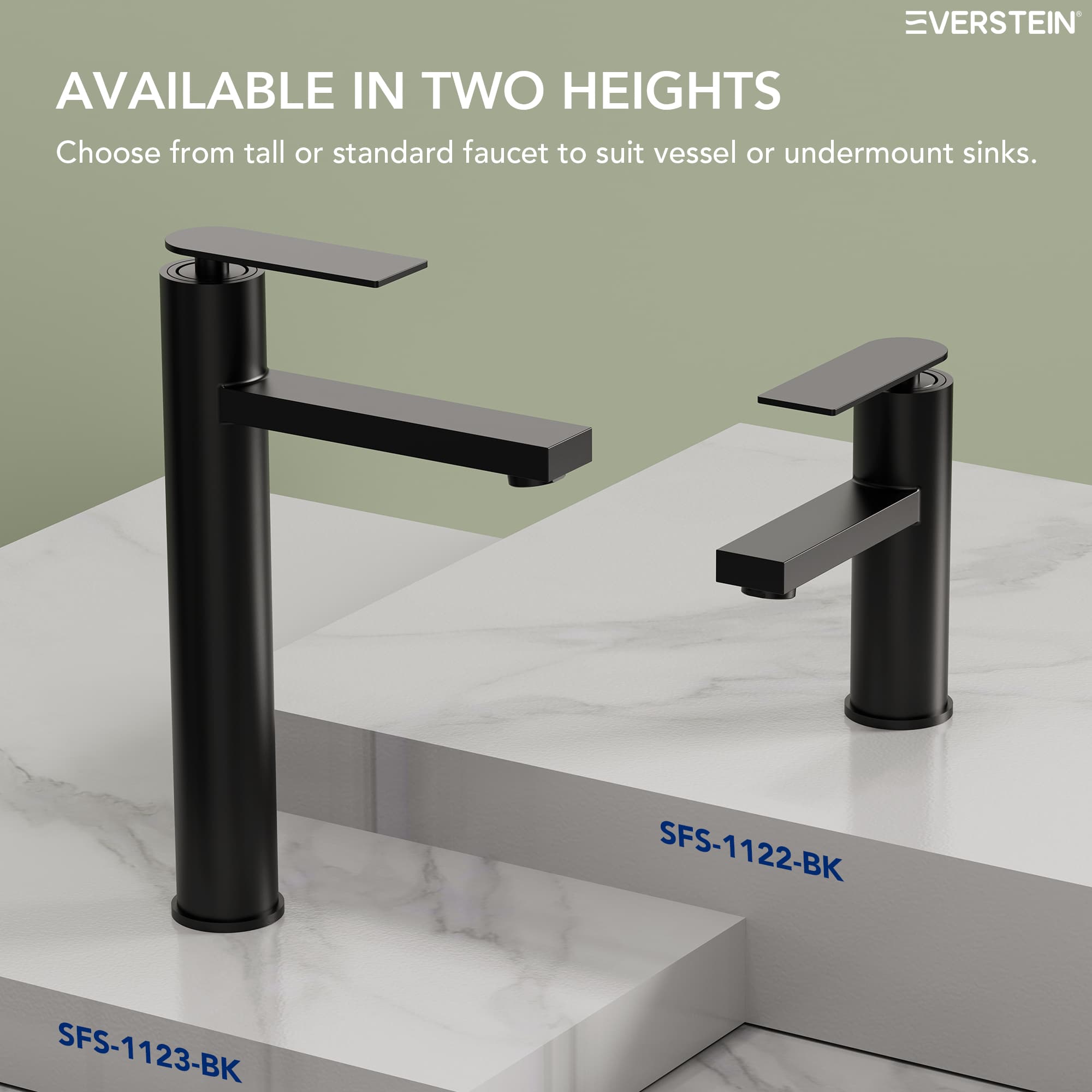 EVERSTEIN SFS-1122-BK Lavatory-Faucets - View #14